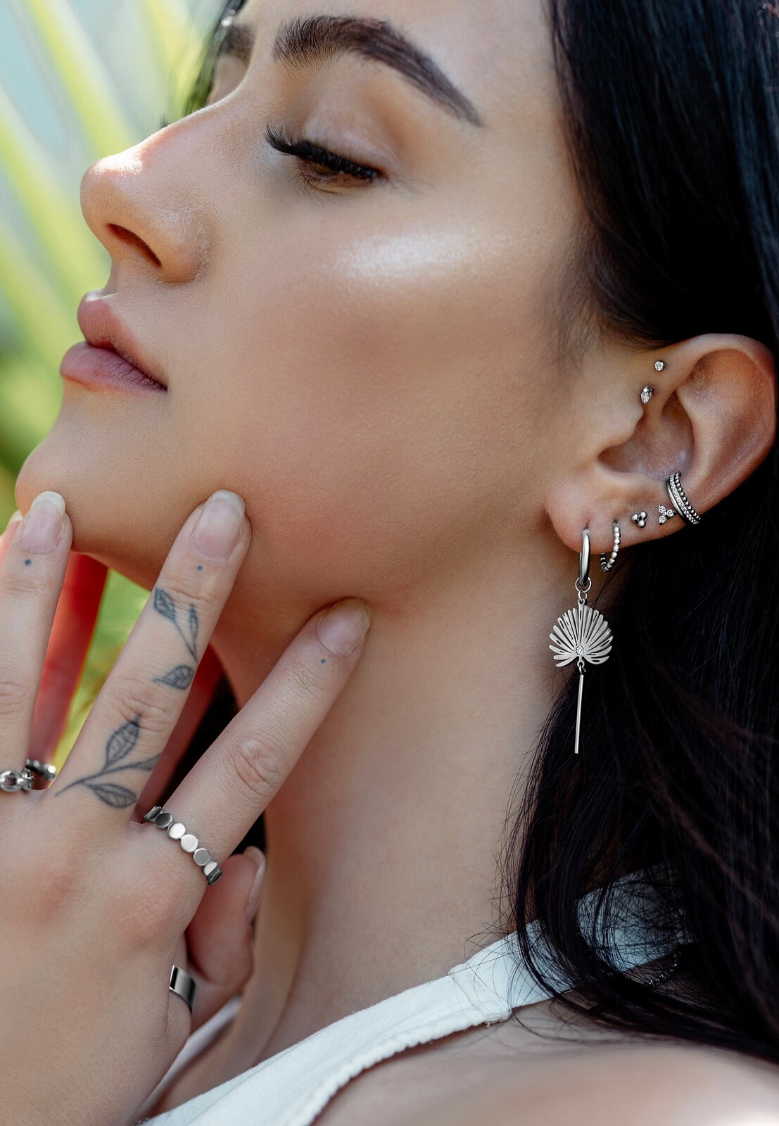 Wildcat - Little Petticoat Hoops Silver - Earrings