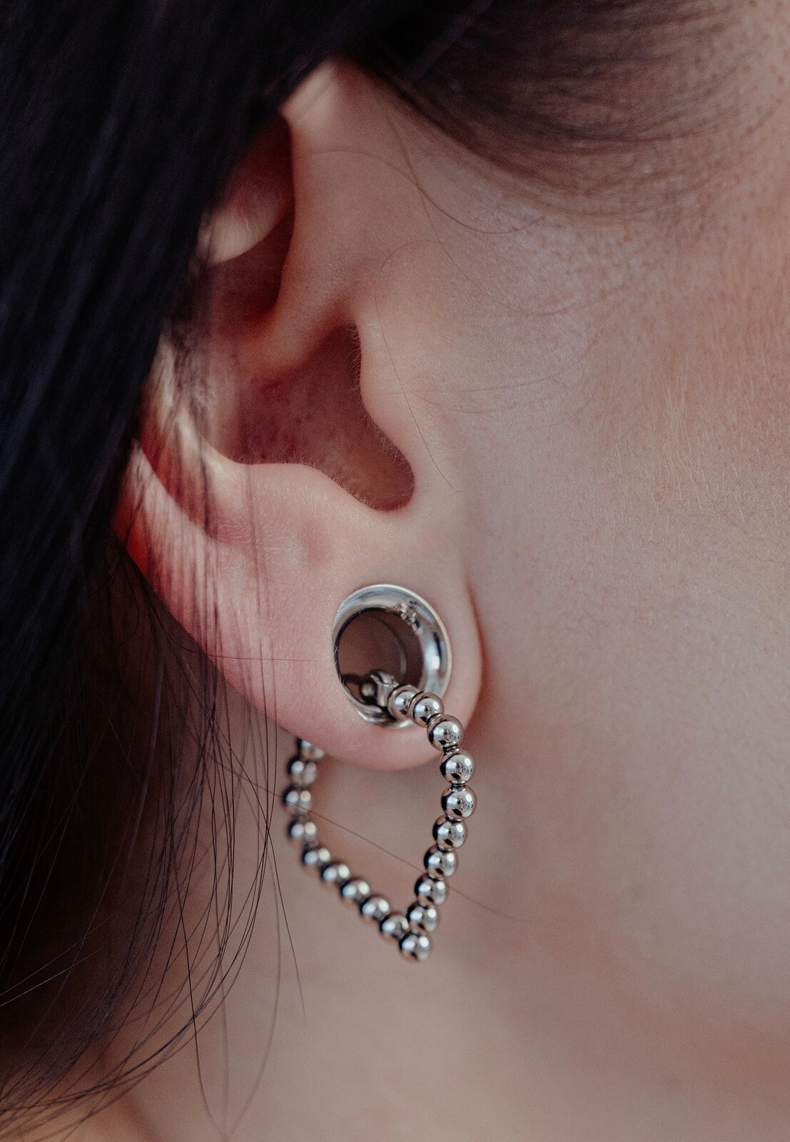 Wildcat - Bubble Polygon Hoops Silver - Earrings