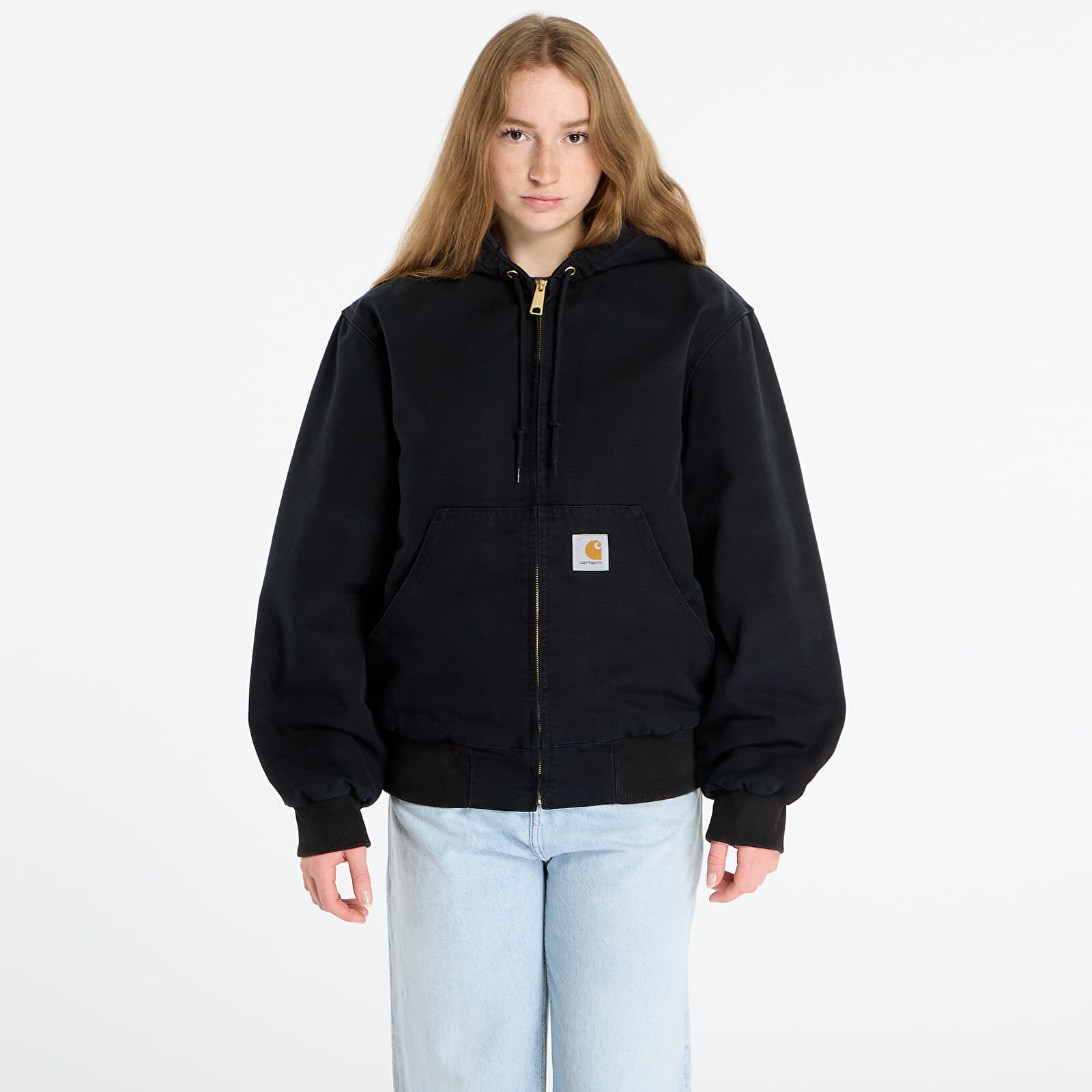 Jacket Carhartt WIP OG Active Jacket UNISEX Black Stone Canvas M
