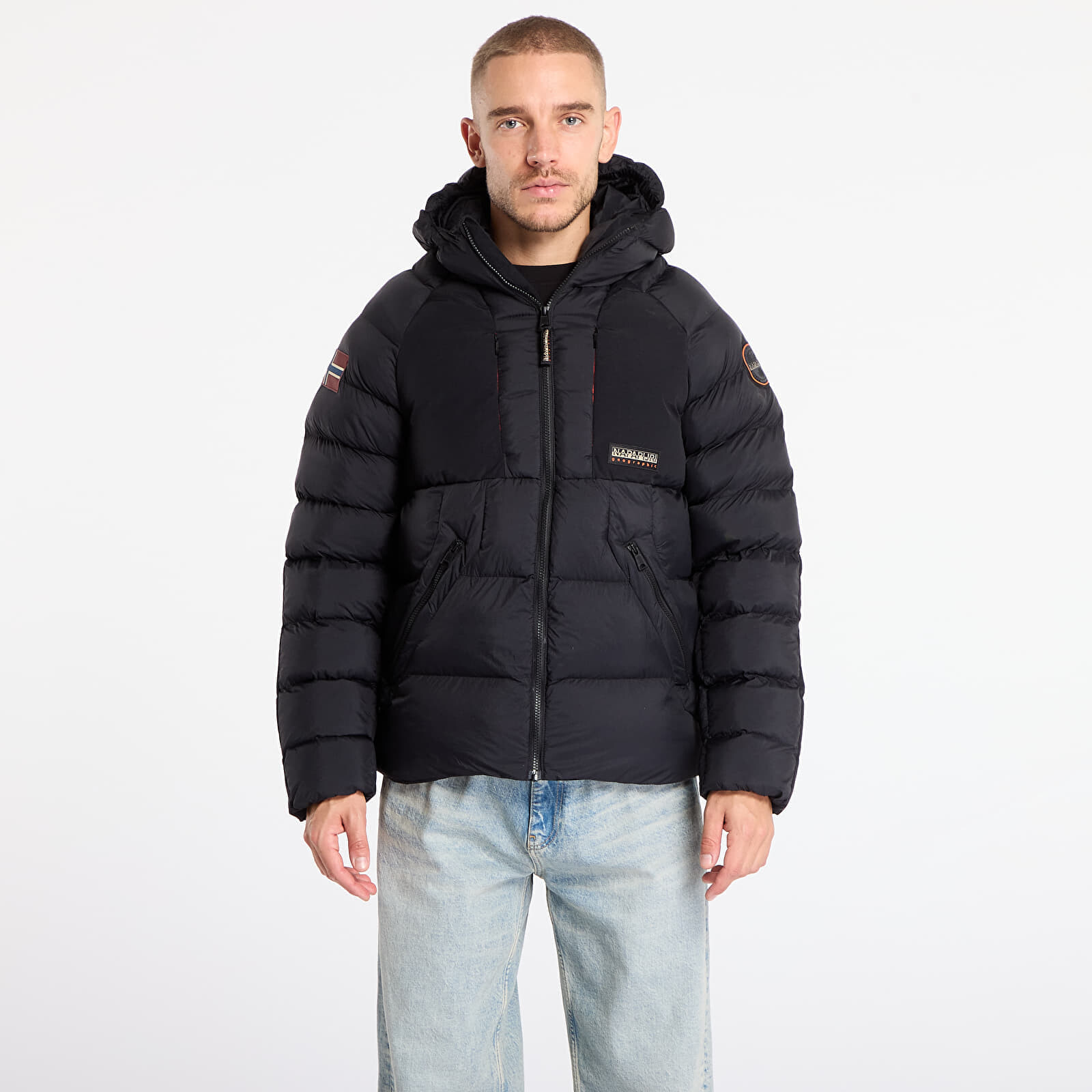 Jacket Napapijri A-Moesa Puf Black XXL