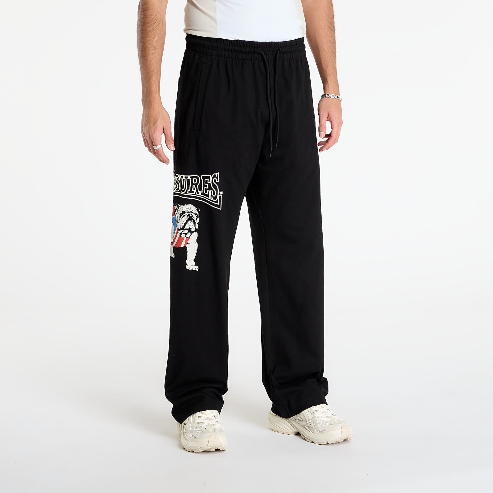 Pants PLEASURES Bulldog Cotton Pants Black S