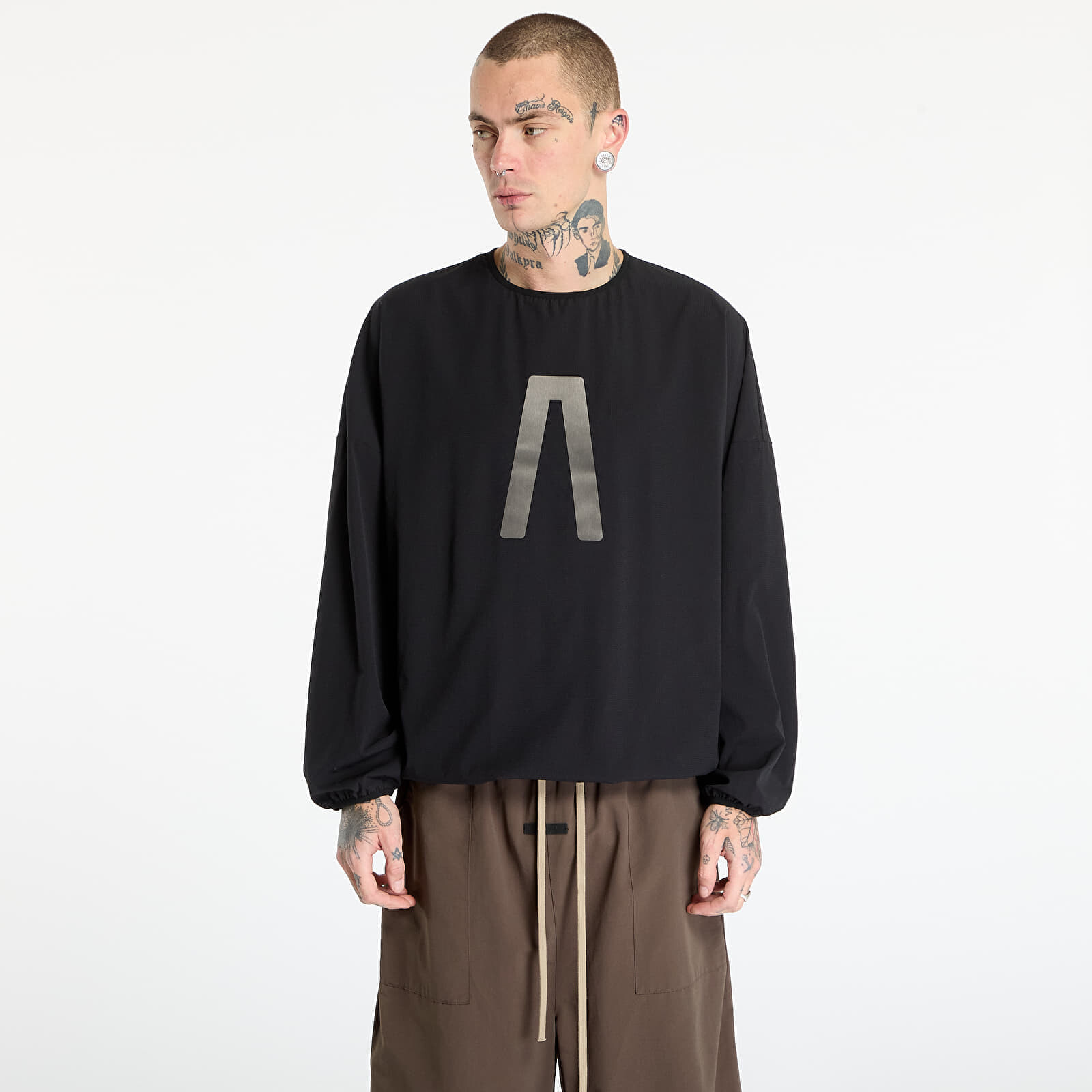 T-shirt adidas Fear Of God Athletics Meltaway Crewneck Black L