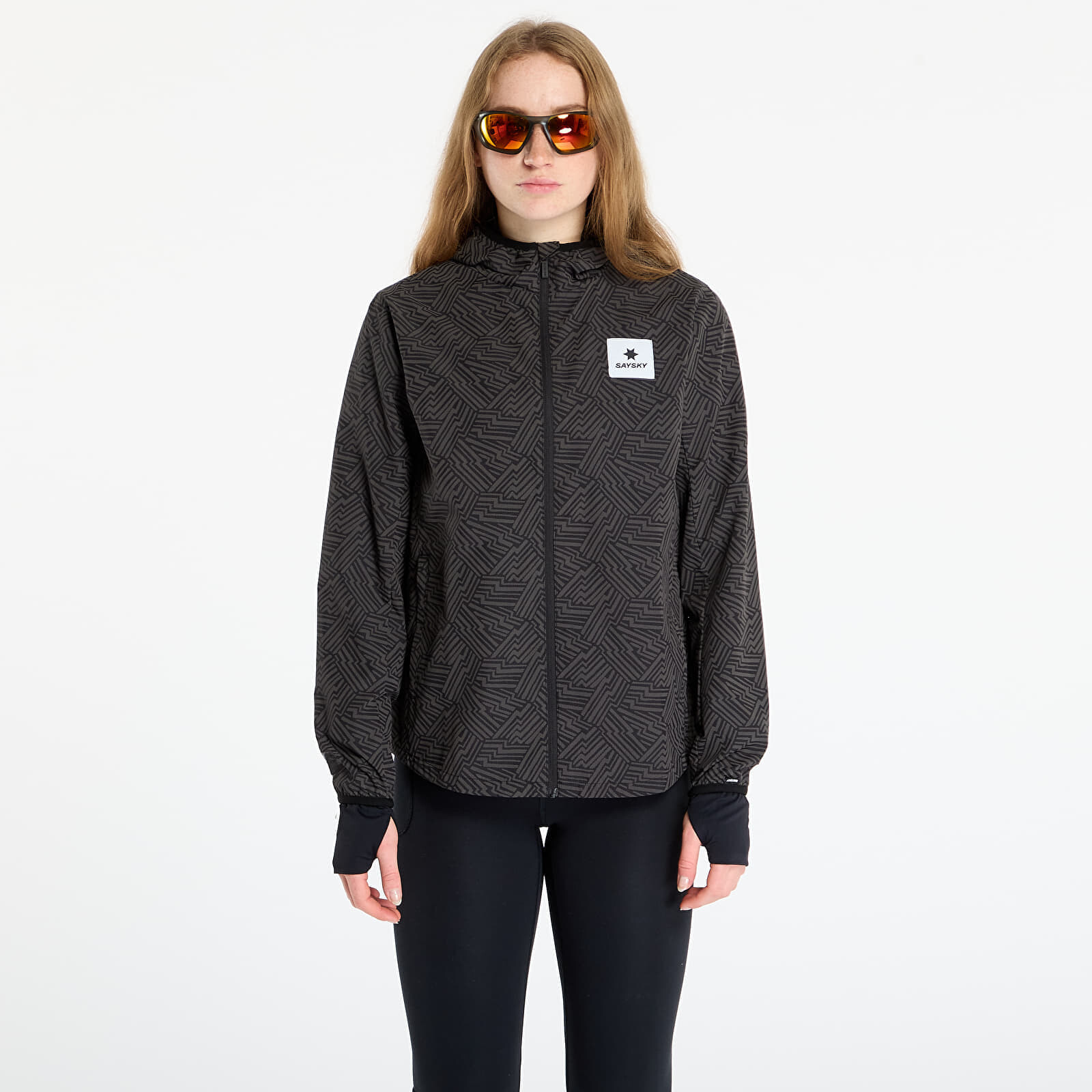 Jacket SAYSKY W Reflective Blaze Jacket Black Aop S