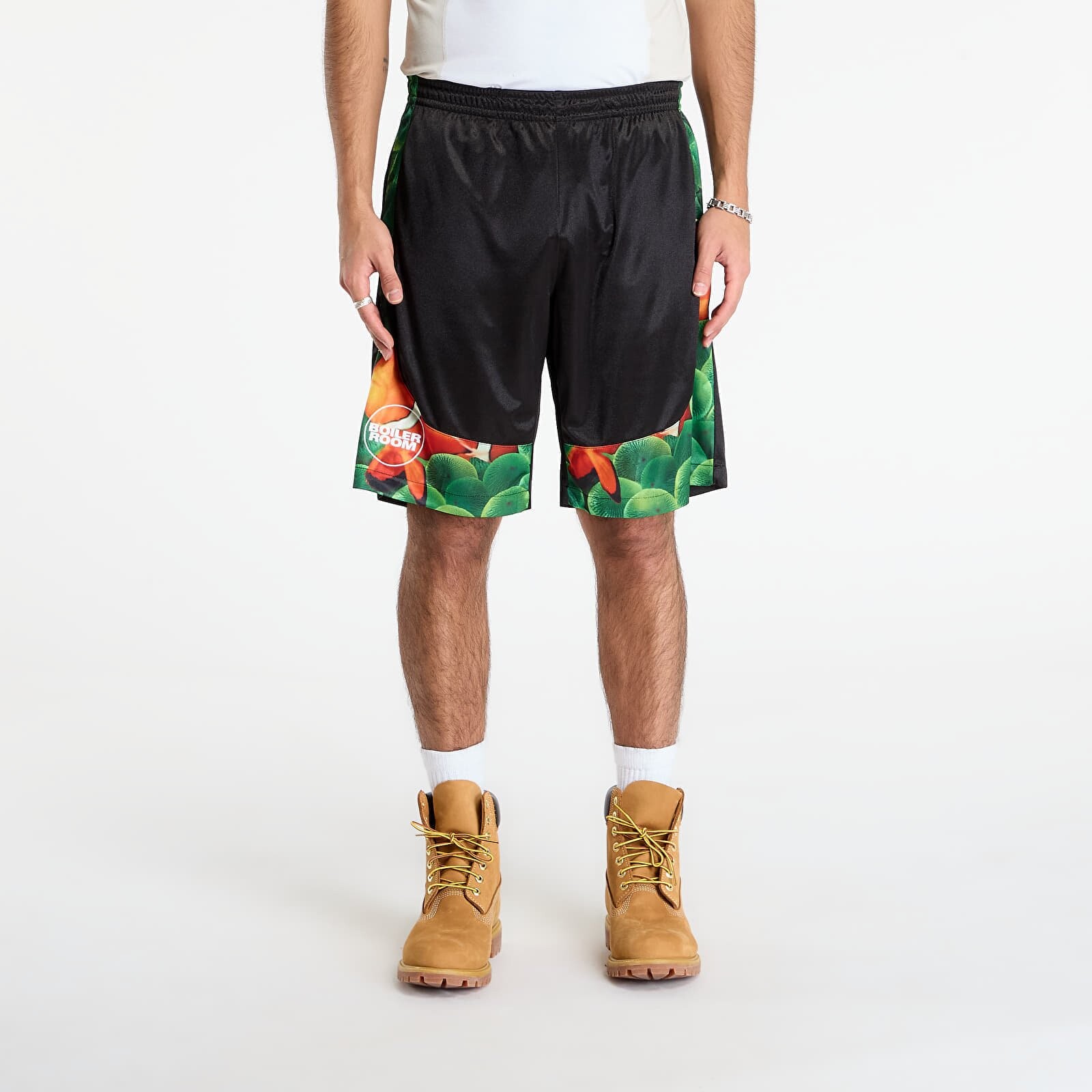 Shorts PLEASURES x Boiler Room Aqua shorts Black L