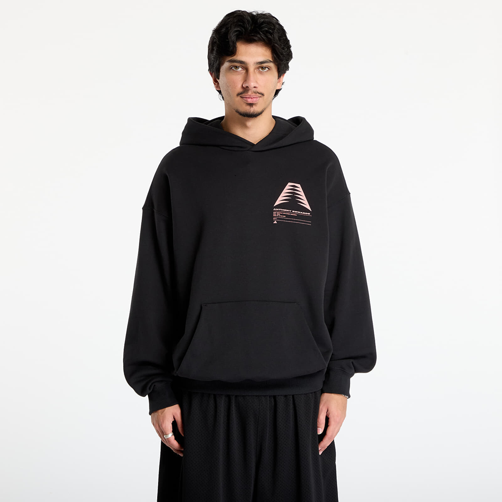 Sweatshirt adidas Anthony Edwards Schematic Hoodie Black L