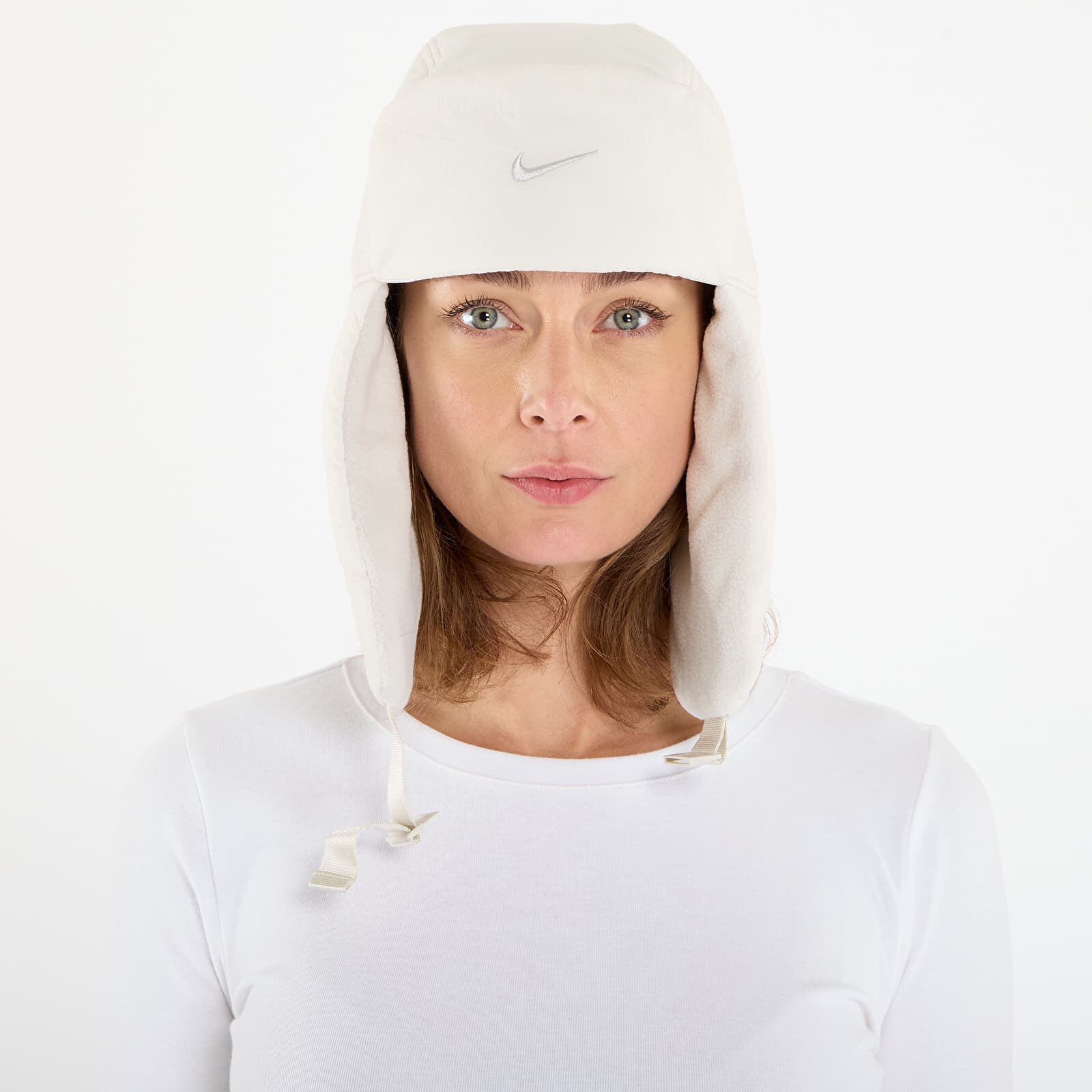 Nike Fly Unstructured Puffer Trapper Cap Light Bone/ Light Bone/ Light Bone L/XL