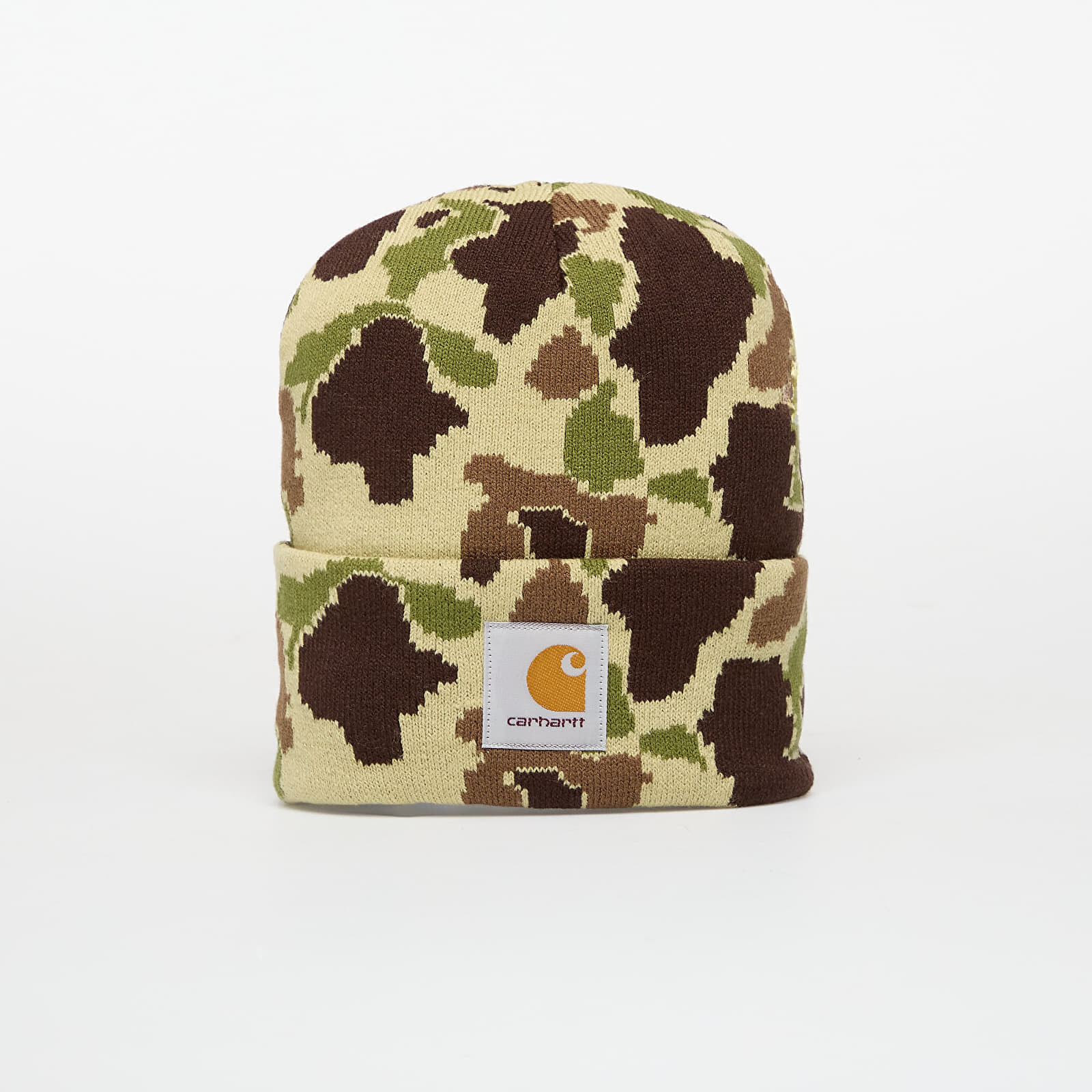 Carhartt WIP Camo Duck Beanie Camo Duck Jacquard/ Green Universal