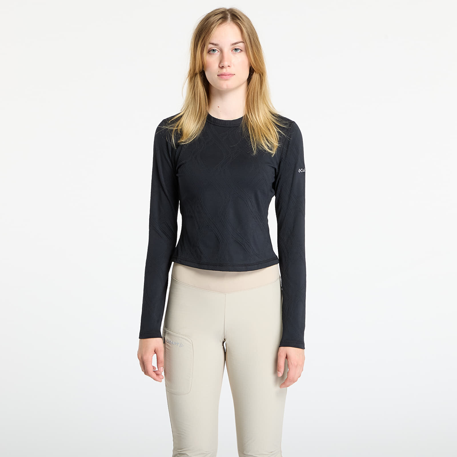 T-shirt Columbia Granite Point™ LS Crew Black XS