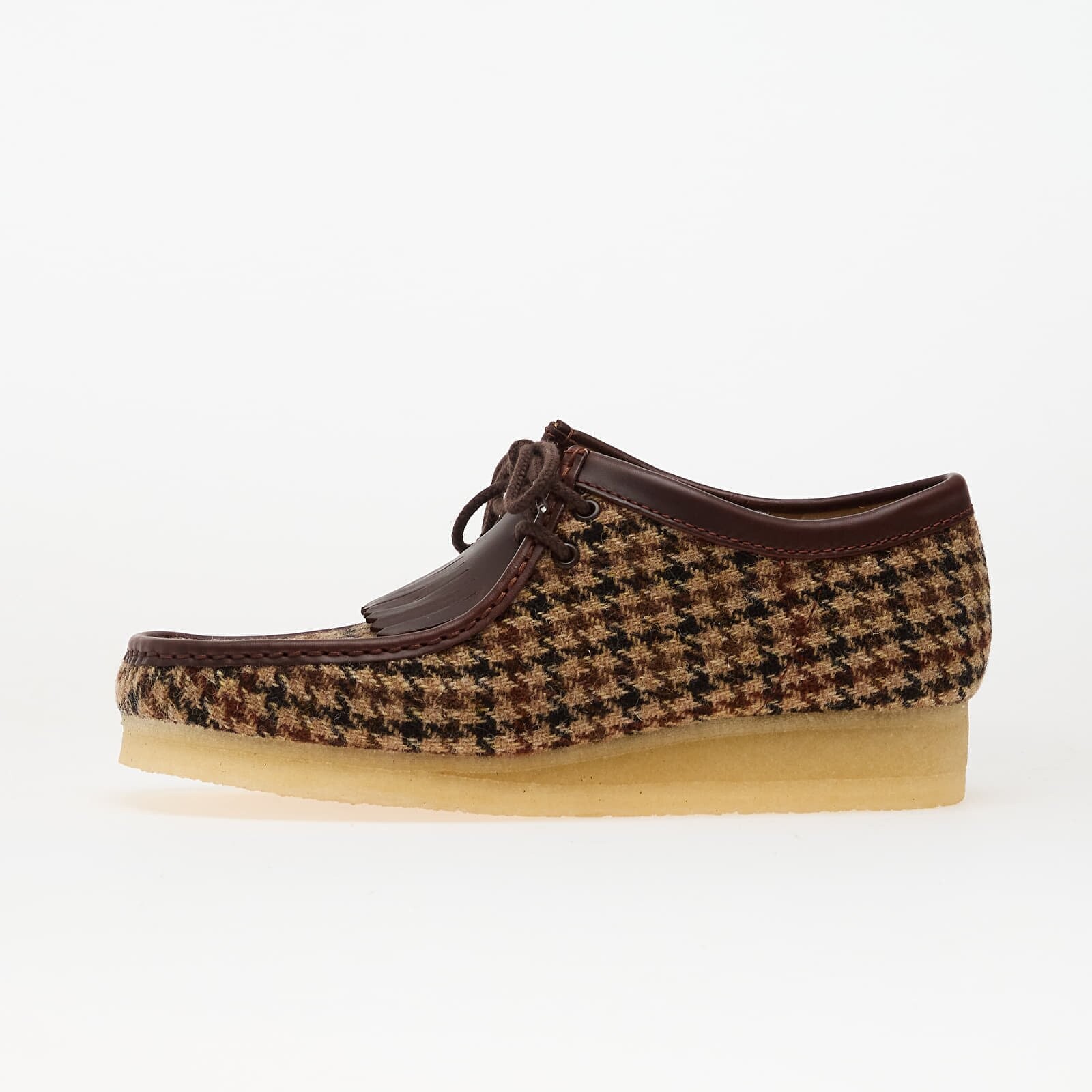 Sneakers Clarks Wallebee Brown Tweed Comb UK 9.5