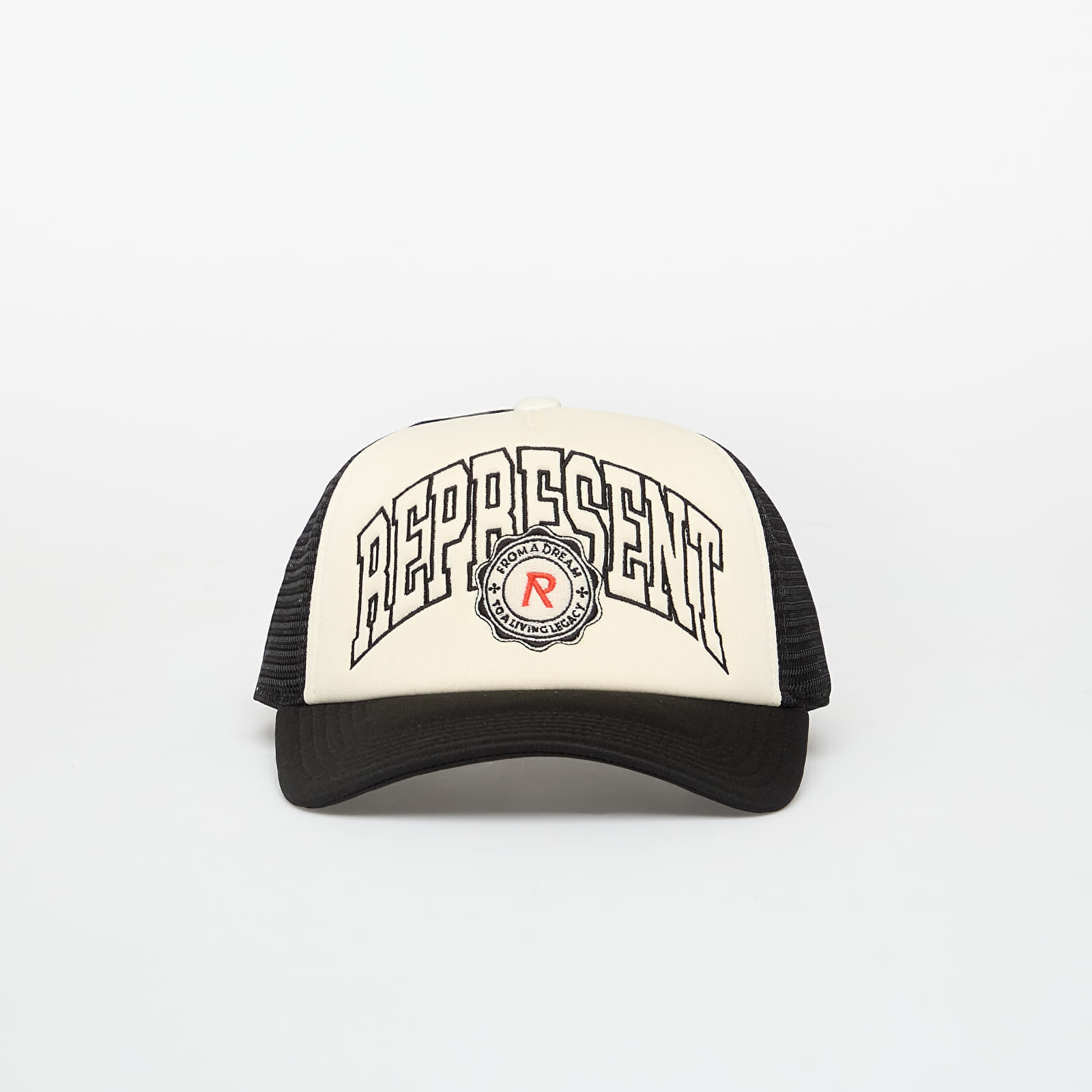 REPRESENT Legacy Crest Cap Antique White Universal