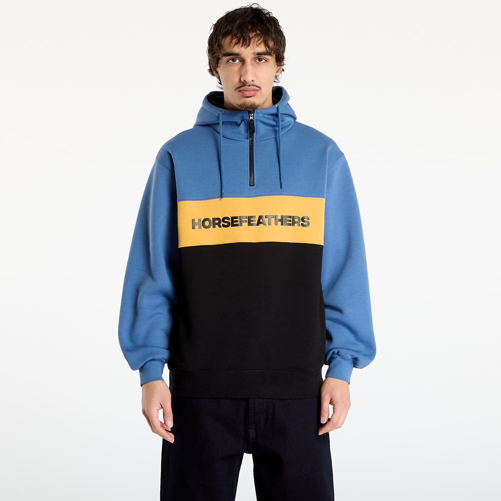 Sweatshirt Horsefeathers Fulton Sweatshirt Moonlight Blue/ Black L