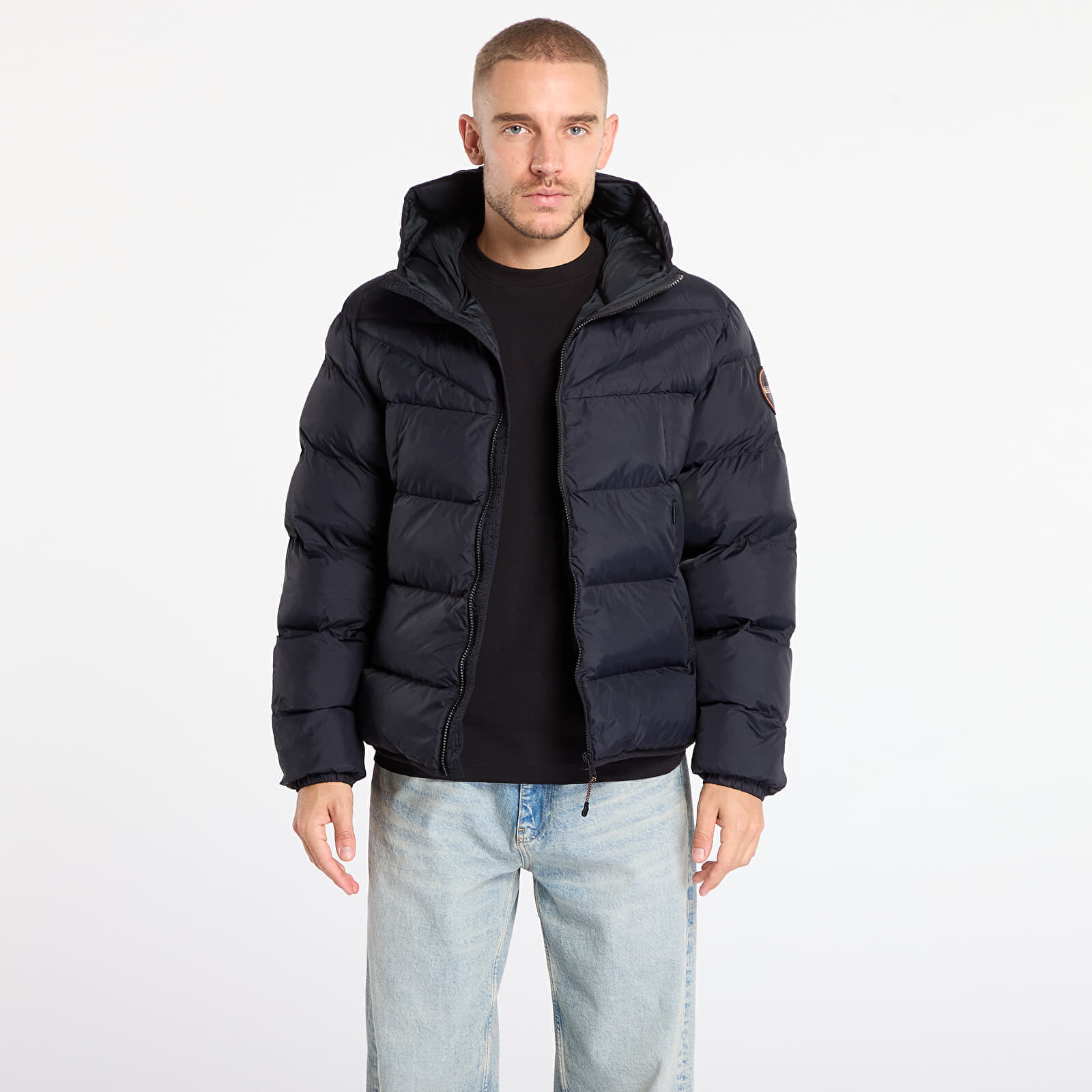 Jacket Napapijri A-Molveno Hood Black Beauty S