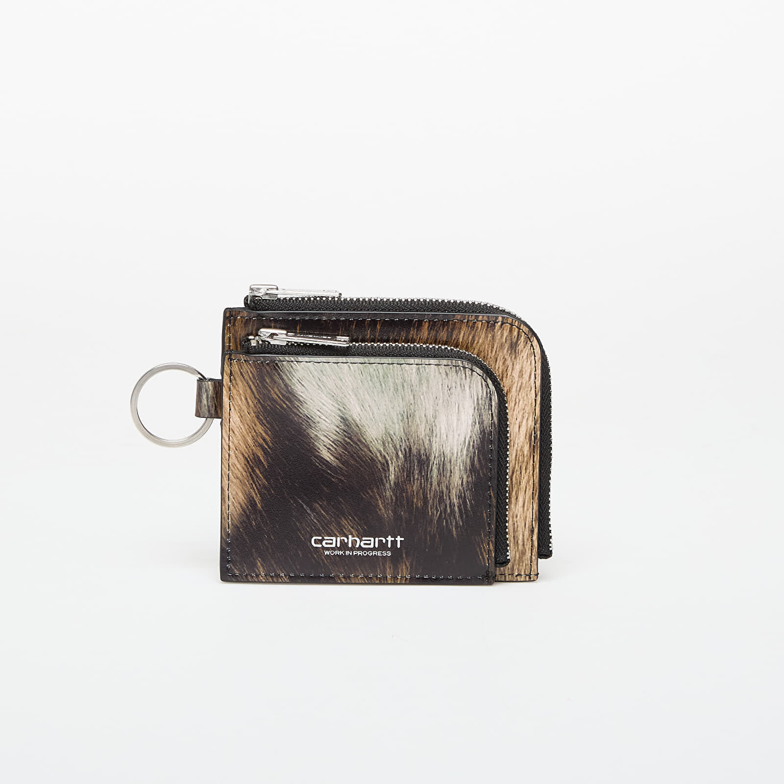 Carhartt WIP Double Vegas Zip Wallet Wild Dog/ Silver Universal