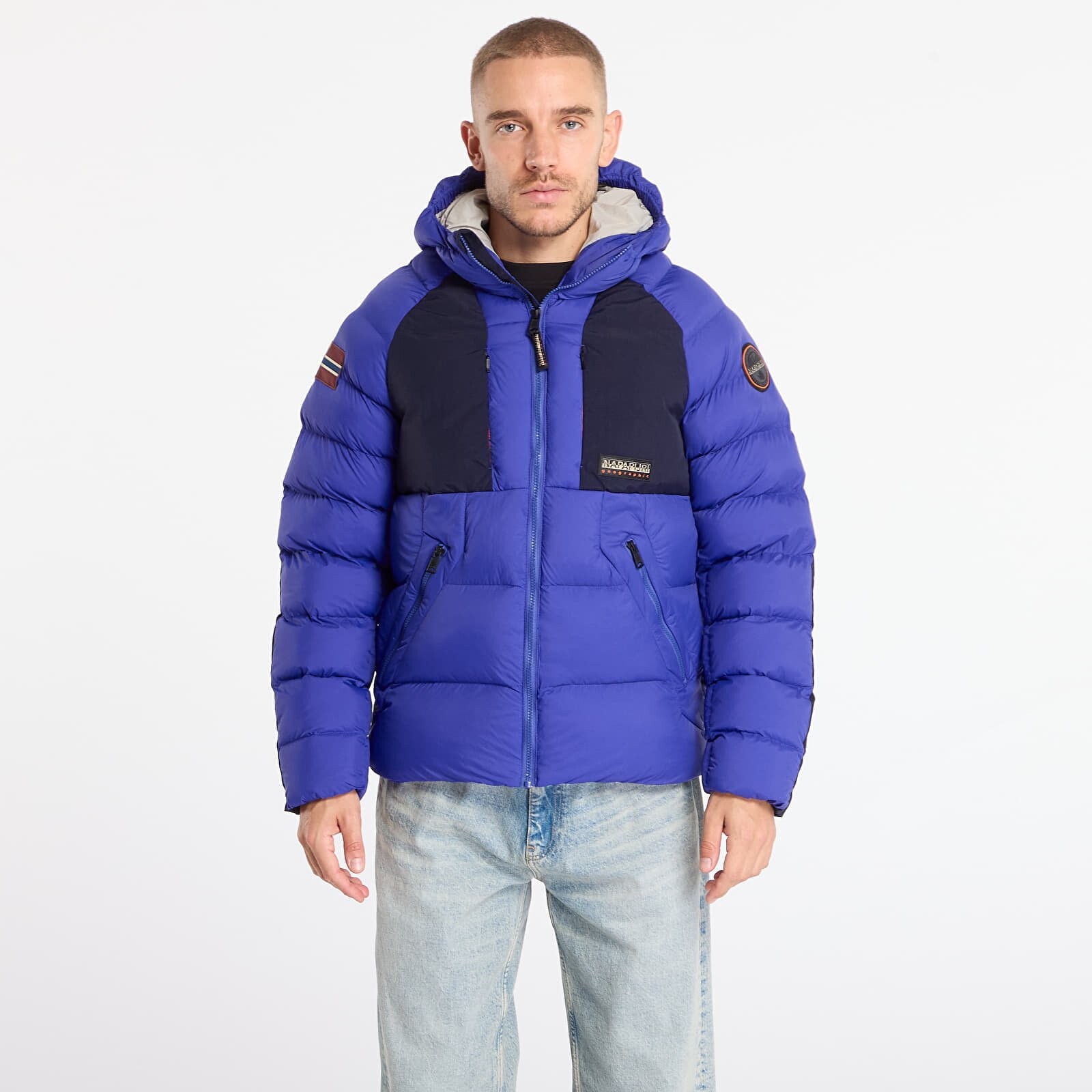 Jacket Napapijri A-Moesa Puf Royal Blue M