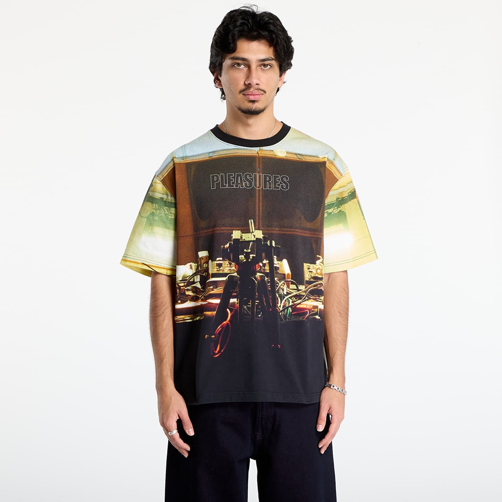 T-shirt PLEASURES x Boiler Room Venue Heavyweight Shirt Multi S