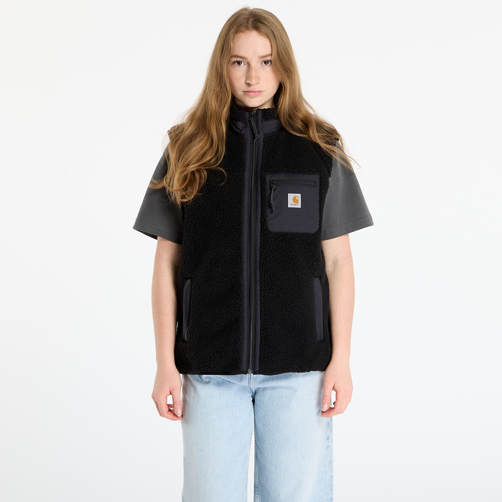 Vest Carhartt WIP Prentis Vest Liner UNISEX Black/ Black S