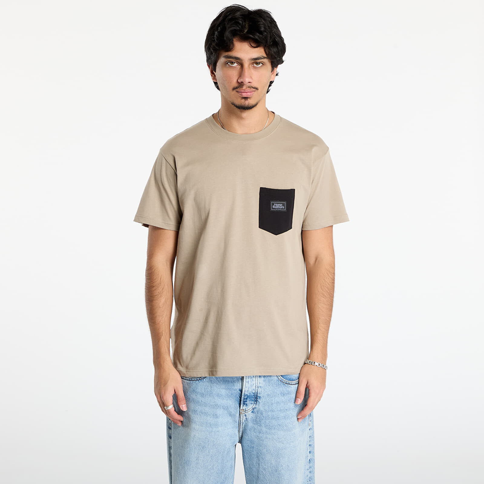 T-shirt Horsefeathers Alpha T-Shirt Taupe XXL