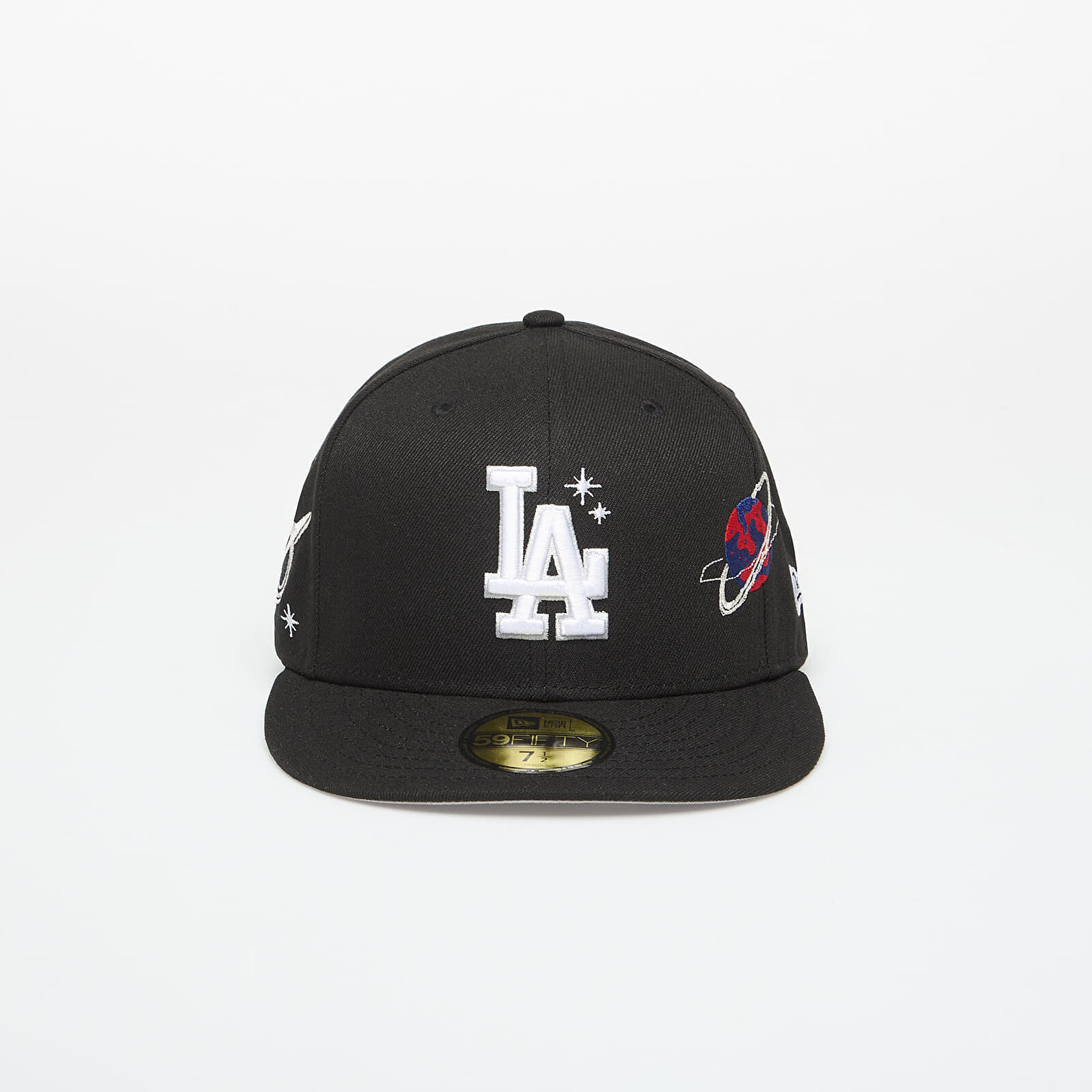 New Era 59FIFTY MLB Planet Icon Los Angeles Dodgers Black 7 5/8