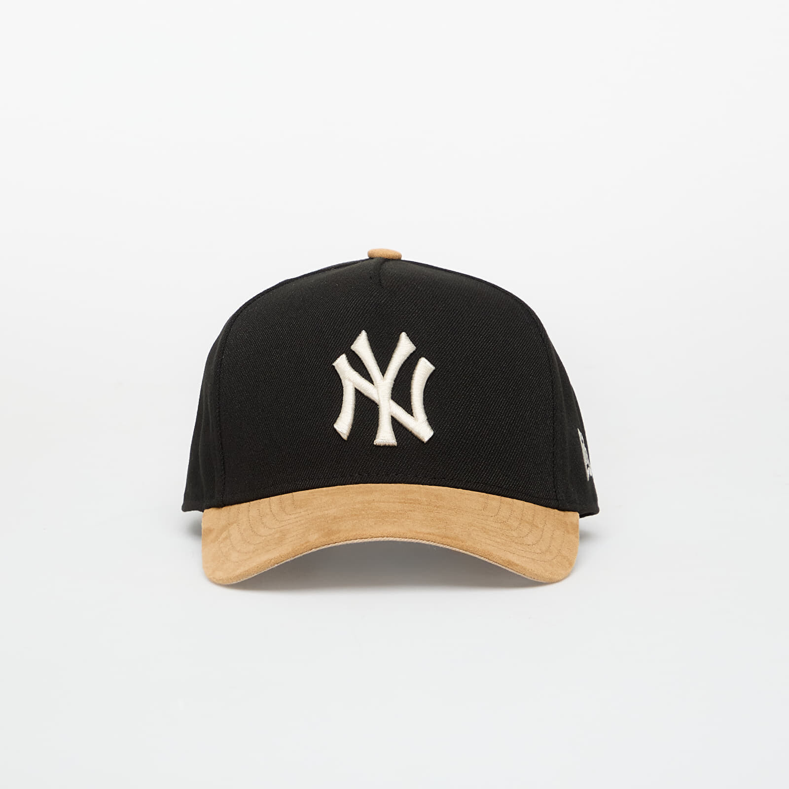 New Era 9FORTY Aframe MLB Suede Visor New York Yankees Black/ Camel Universal