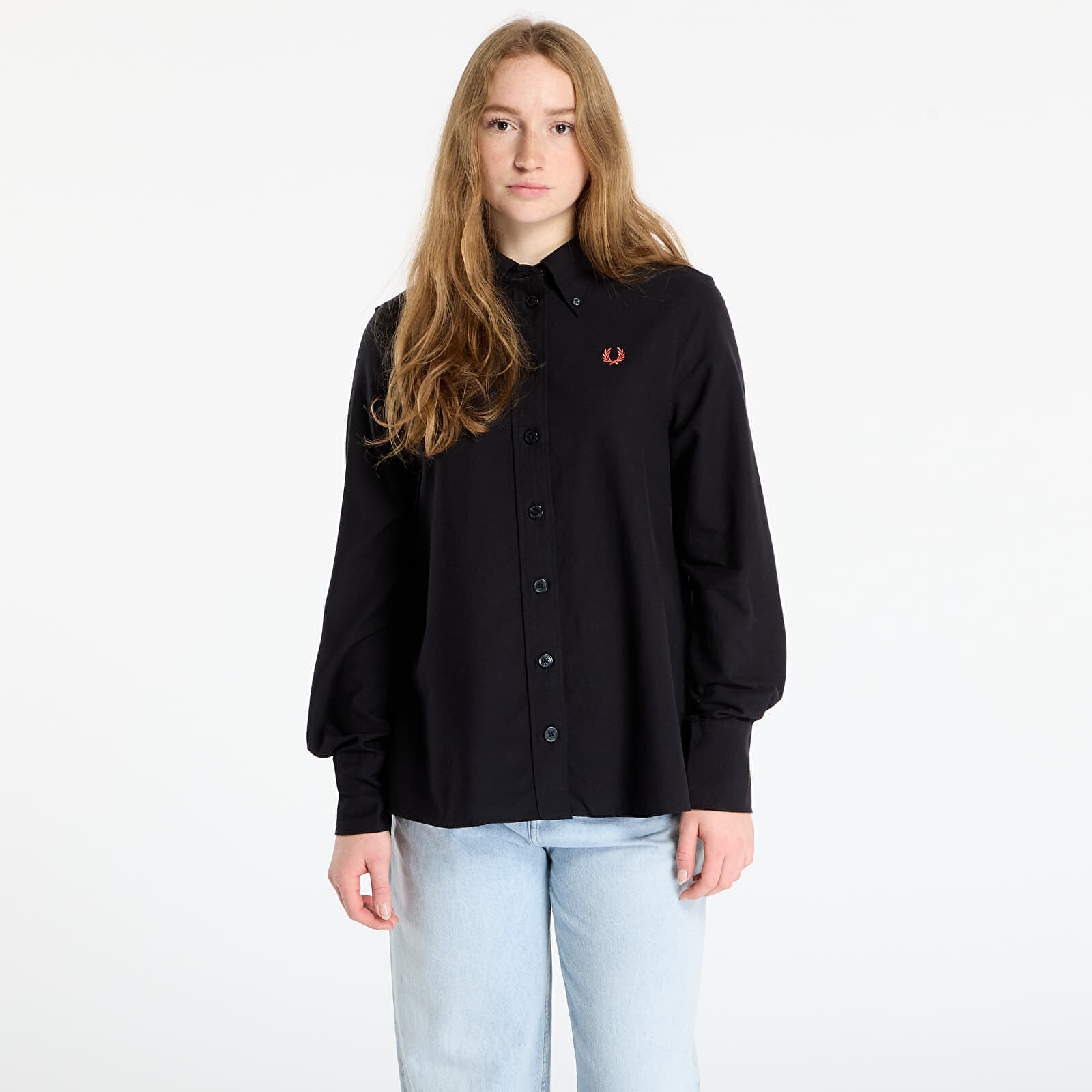 Shirt FRED PERRY Button Down Shirt Black 8