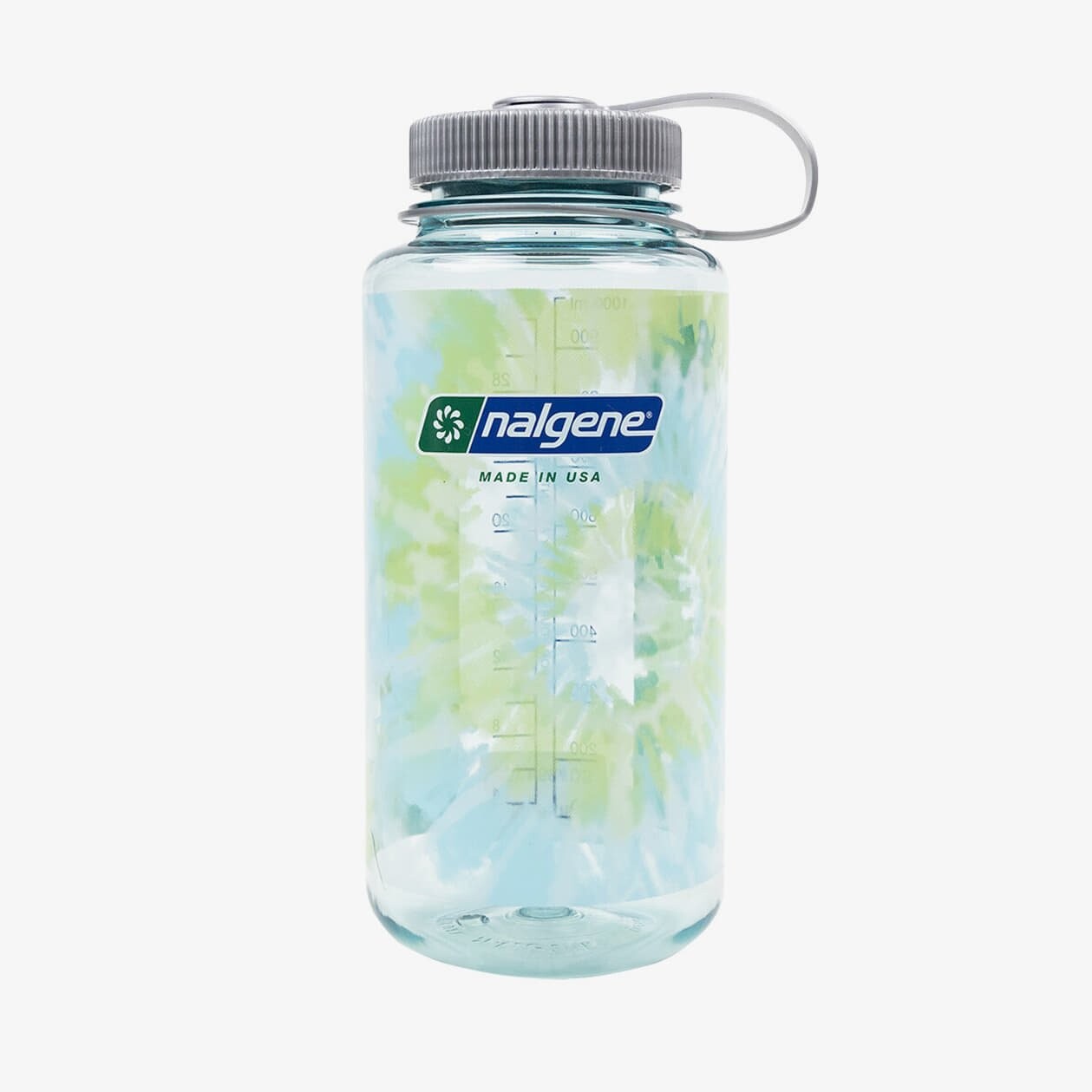Bottle Nalgene 1000 ml Wide Mouth Seafoam/ Platinum Blue Tie Dye Universal