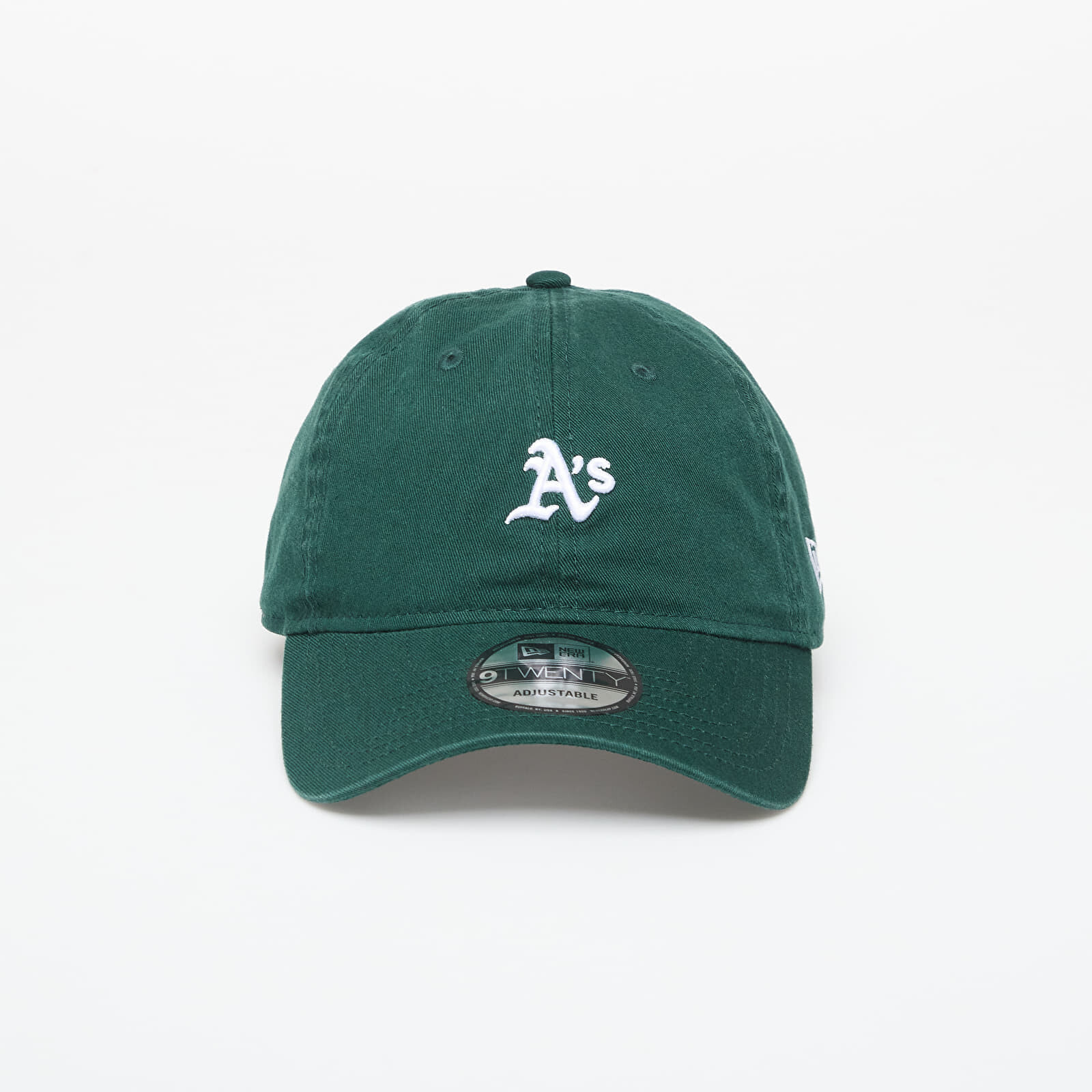 New Era 9TWENTY MLB Washed Mini Logo Oakland Athletics Dark Green Universal