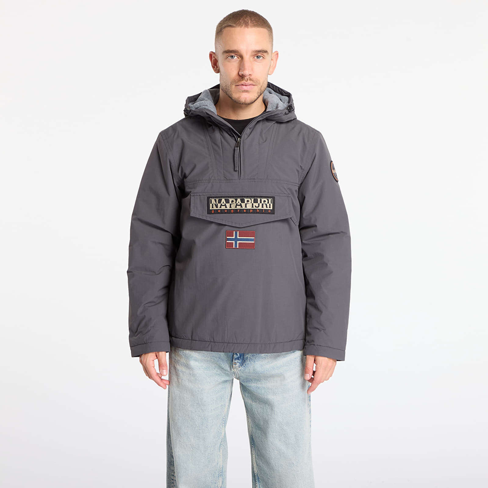 Jacket Napapijri Rainforest Winter Dark Grey Solid M