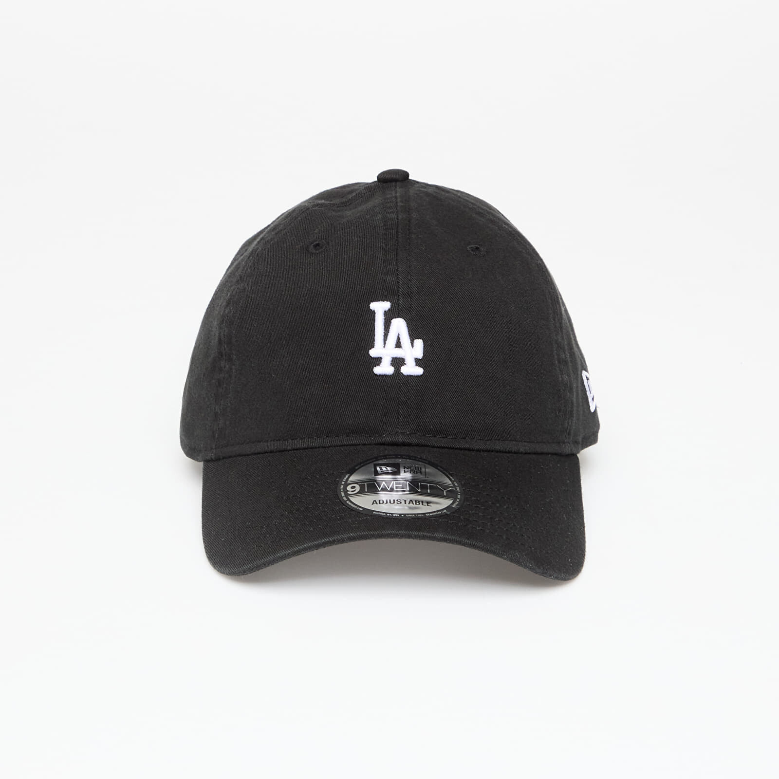 New Era LA Dodgers MLB Washed Mini Logo 9TWENTY Adjustable Cap Black Universal