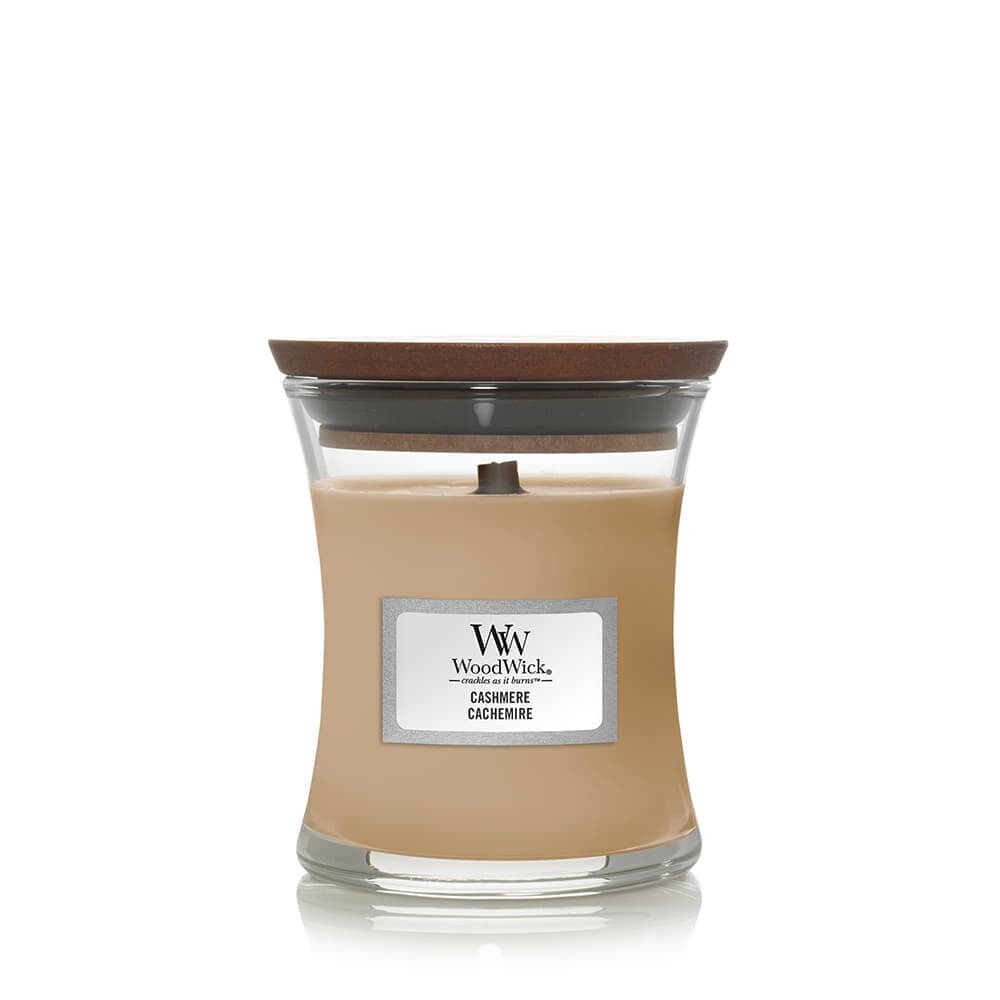 Woodwick Small Hourglass Candle Cashmere Universal