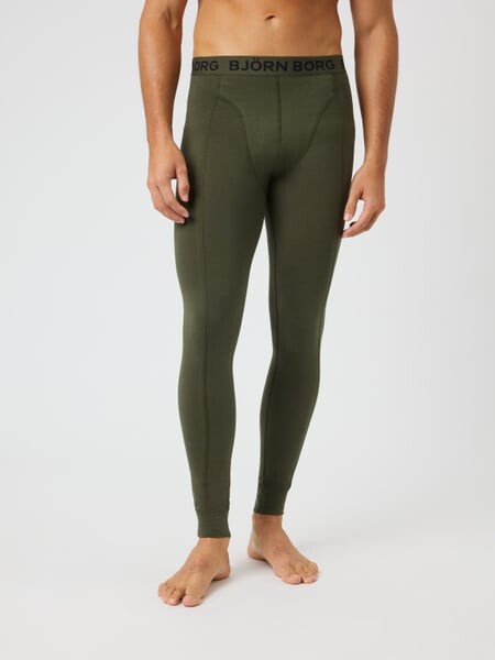 Björn Borg Cotton Stretch Long Johns 1-pack Green, L