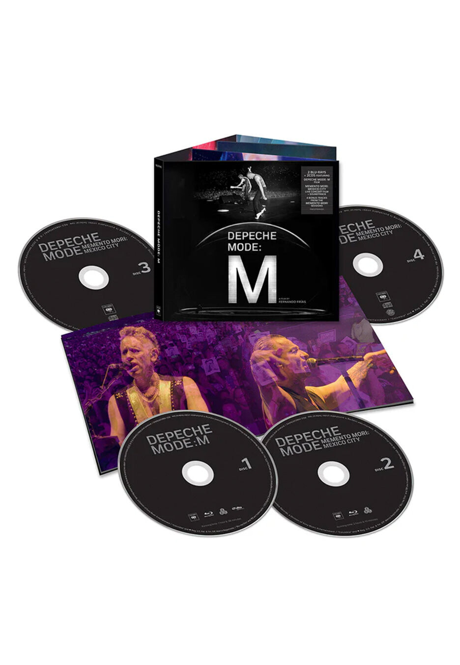 Depeche Mode - Memento Mori: Mexico City - Digipak 2 CD + 2 Blu Ray