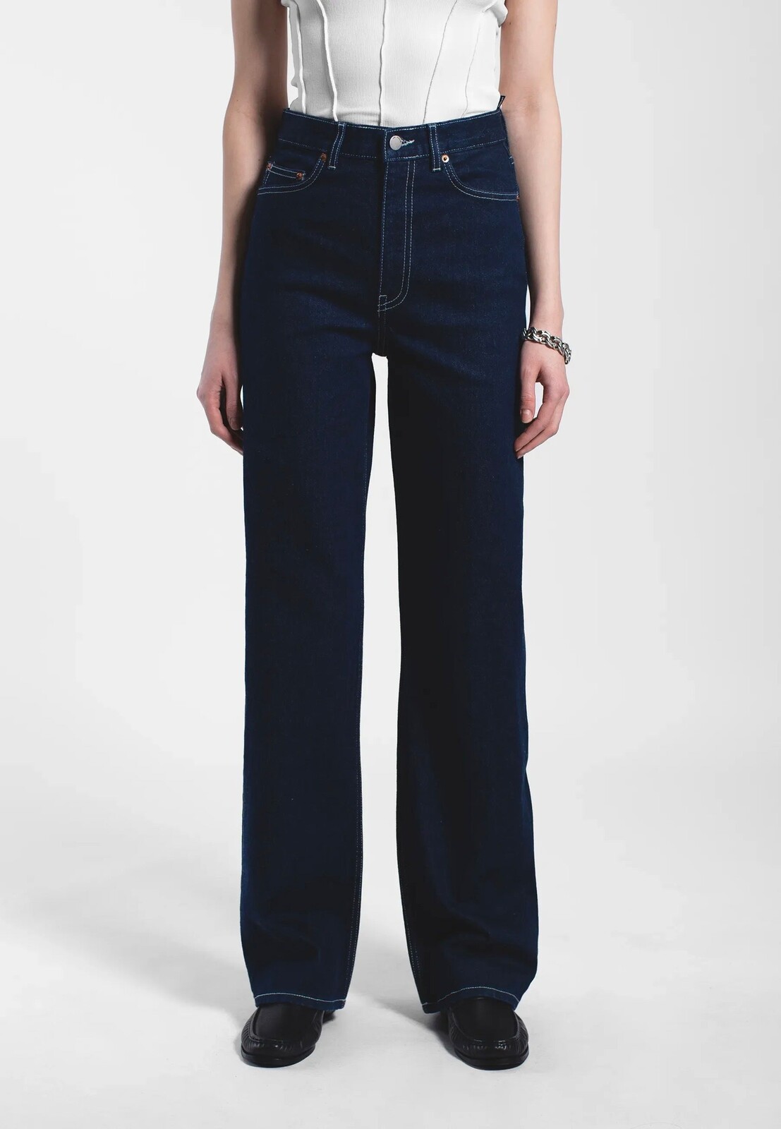 Dr. Denim - Echo Bay Rinse Contrast - Jeans - blue - W26 / L32 - 99% Cotton, 1% Elastane,Denim