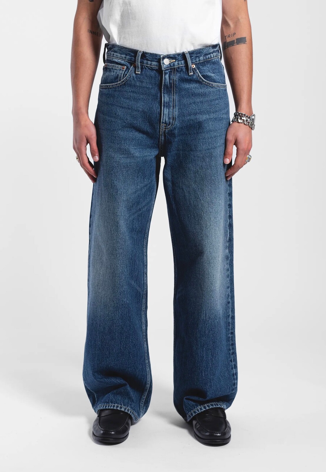 Dr. Denim - Cormac Stream Dark Used - Jeans - blue - L / L32 - 100% Cotton,Denim