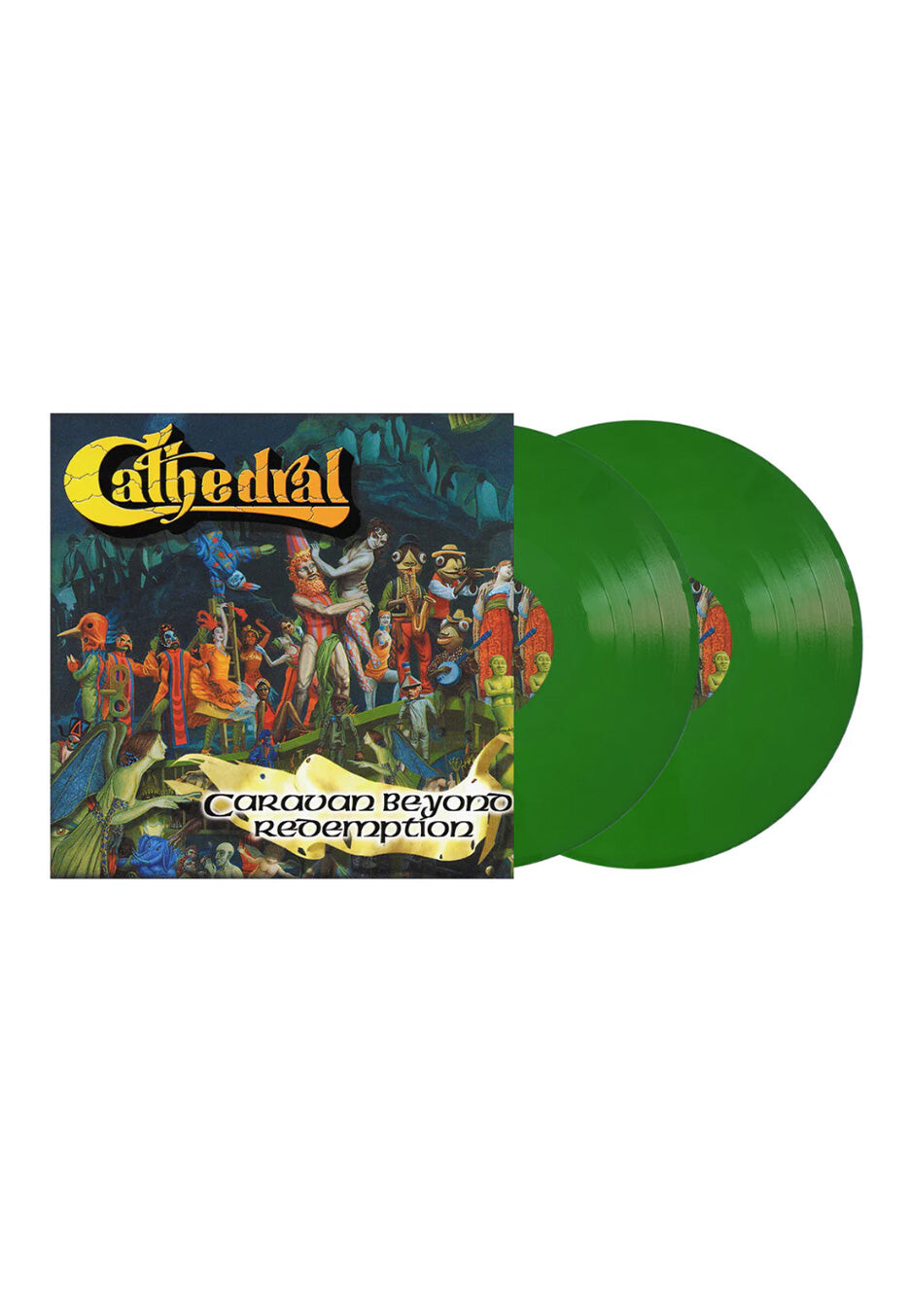 Cathedral - Caravan Beyond Redemption Ltd. Green - Colored 2 Vinyl