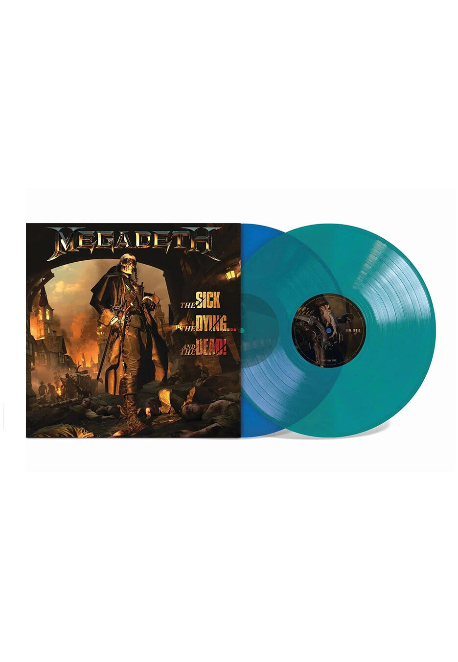 Megadeth - The Sick, The Dying... And The Dead! Ltd. Blue/Green - Colored 2 Vinyl