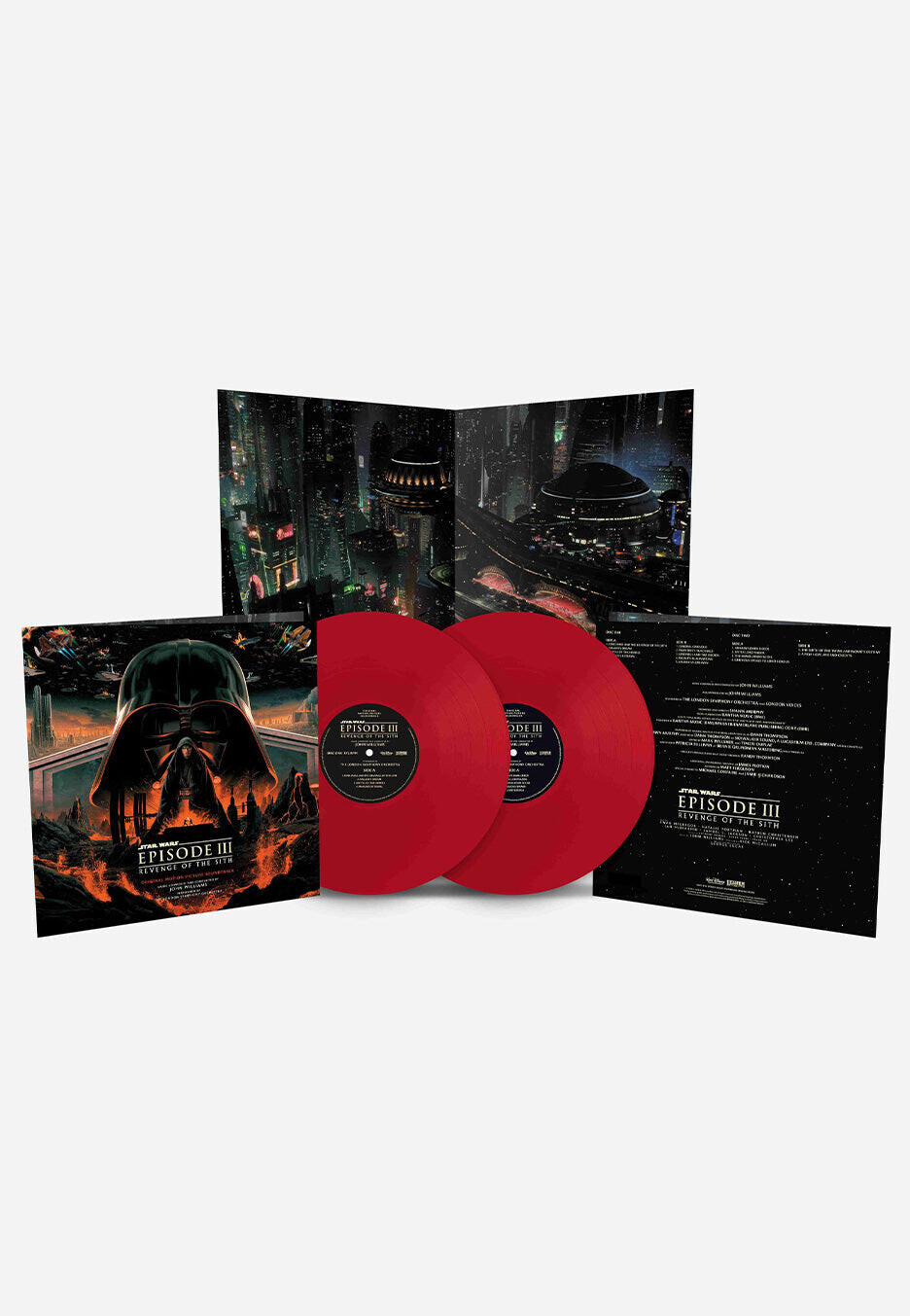 Star Wars - Revenge Of The Sith OST (John Williams) Ltd. Red - Colored 2 Vinyl