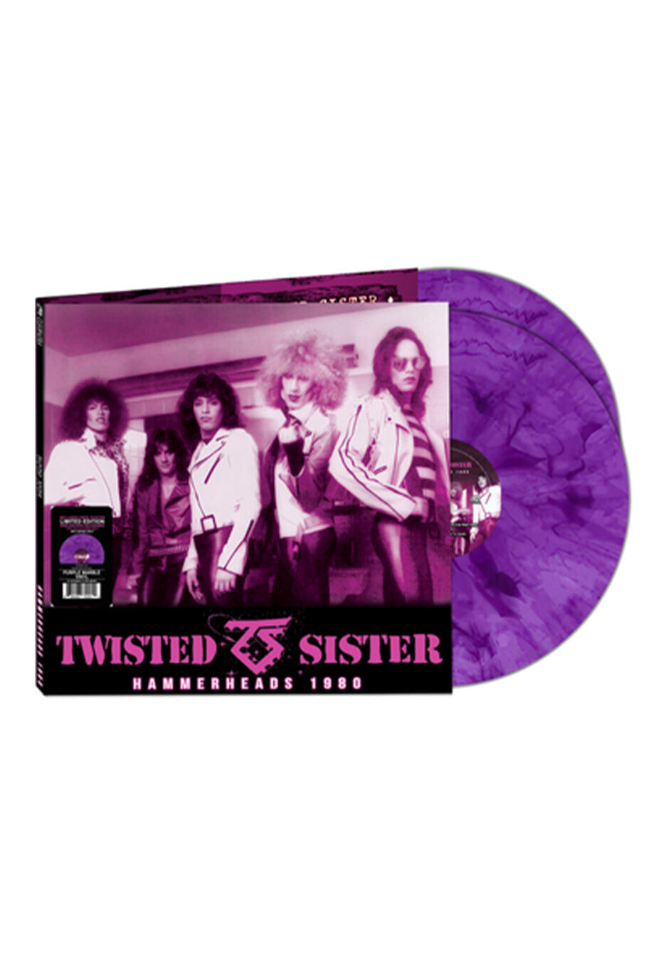 Twisted Sister - Hammerheads 1980 Ltd. Purple - Marbled 2 Vinyl