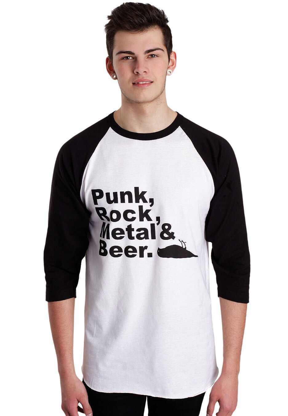 Atticus - PRMB White/Black - Longsleeve - white - L - 100% Cotton