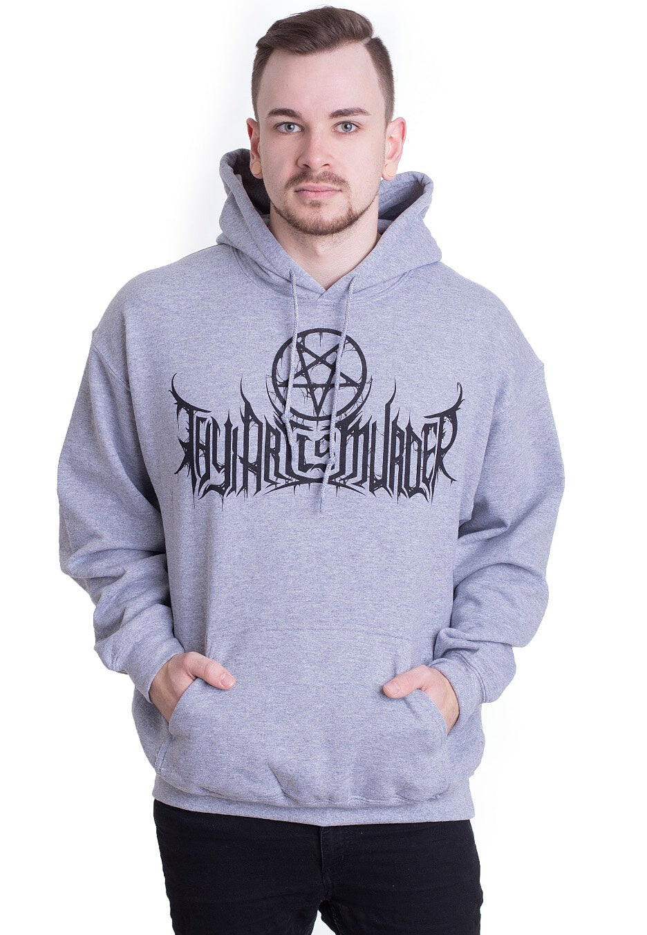 Thy Art Is Murder - Strain Sportsgrey - Hoodie - grey - L - 50% Cotton, 50% Polyester