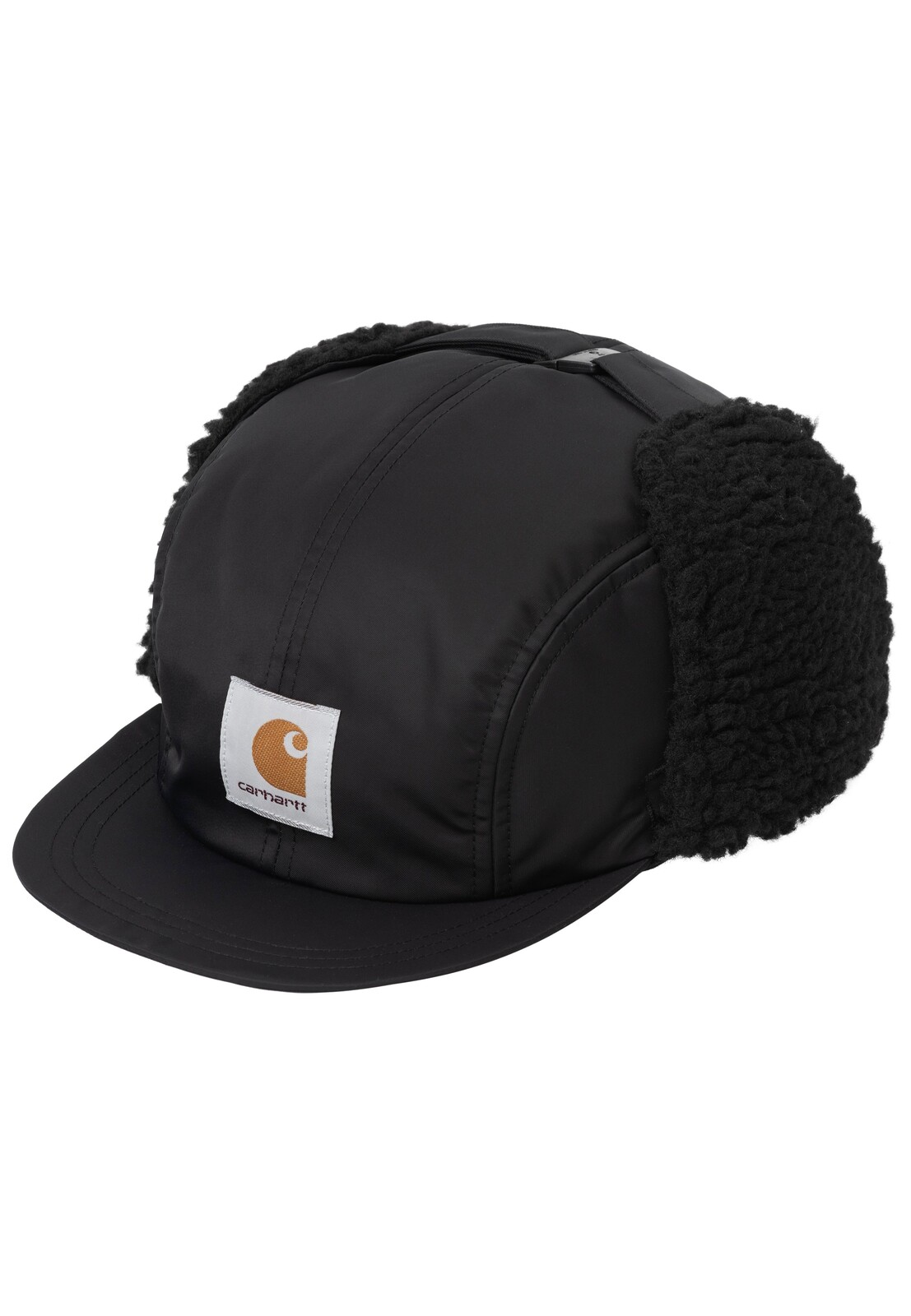 Carhartt WIP - Oltera Ear Guard Black - Cap - black - Onesize - 100% Nylon