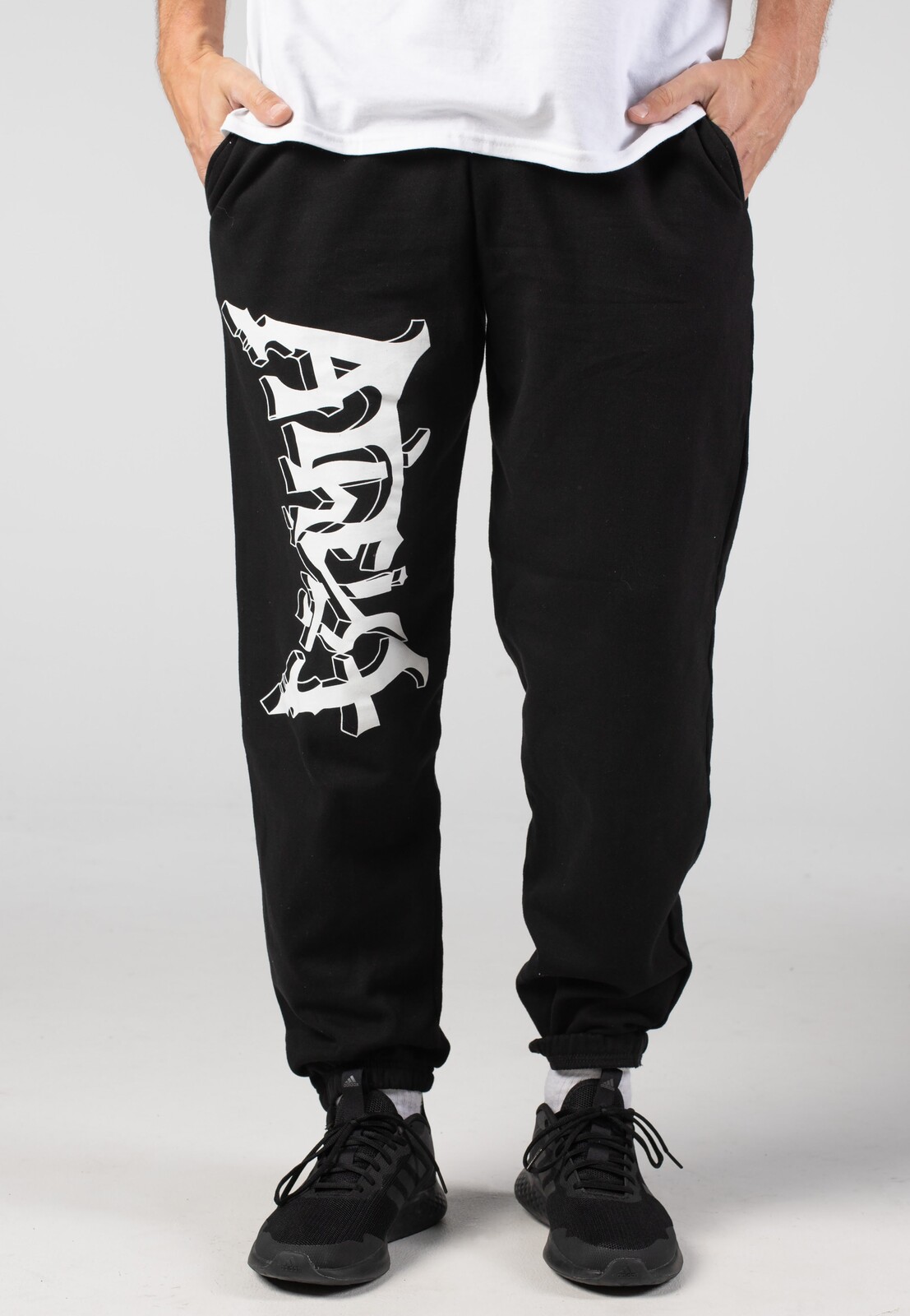 Atheist - Logo - Sweat Pants - black - L - 80% Cotton, 20% Polyester,Sweat