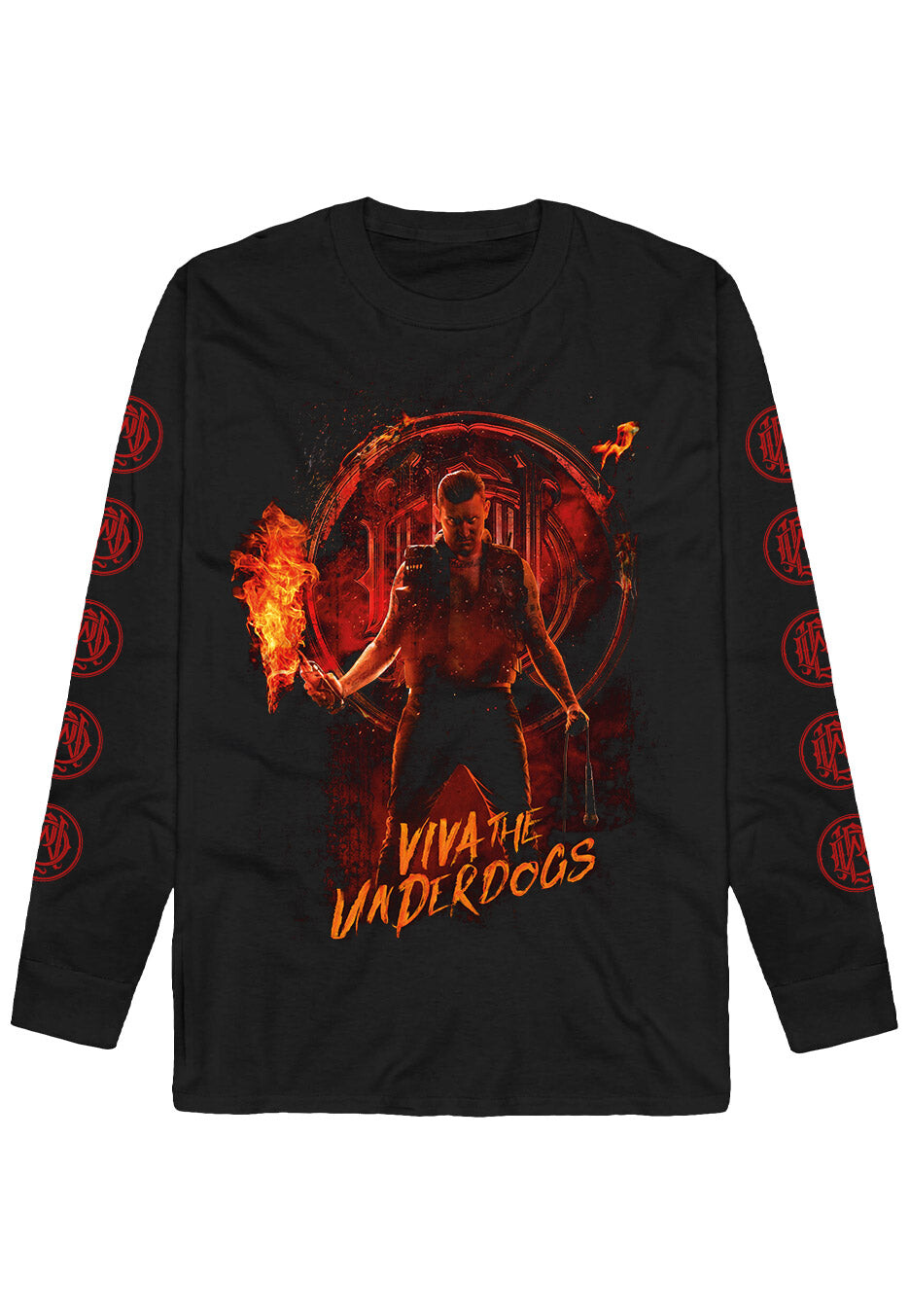 Parkway Drive - VTU Cover - Longsleeve - black - L - 100% Cotton,Jersey