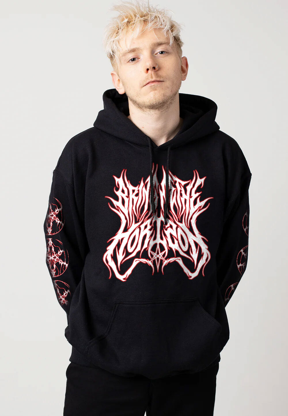 Bring Me The Horizon - Metal Hex - Hoodie - black - L - 50% Cotton, 50% Polyester,Sweat