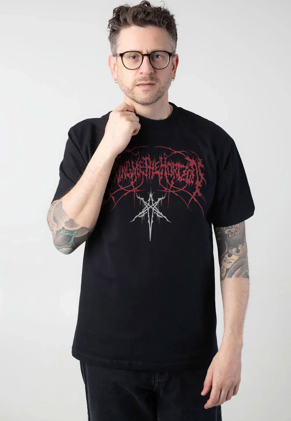 Bring Me The Horizon - Metal Hex - T-Shirt - black - L - 100% Cotton,Jersey