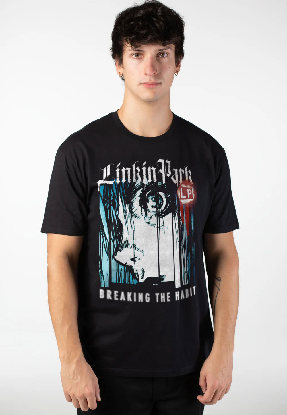 Linkin Park - Breaking The Habit - T-Shirt - black - L - 100% Cotton,Jersey