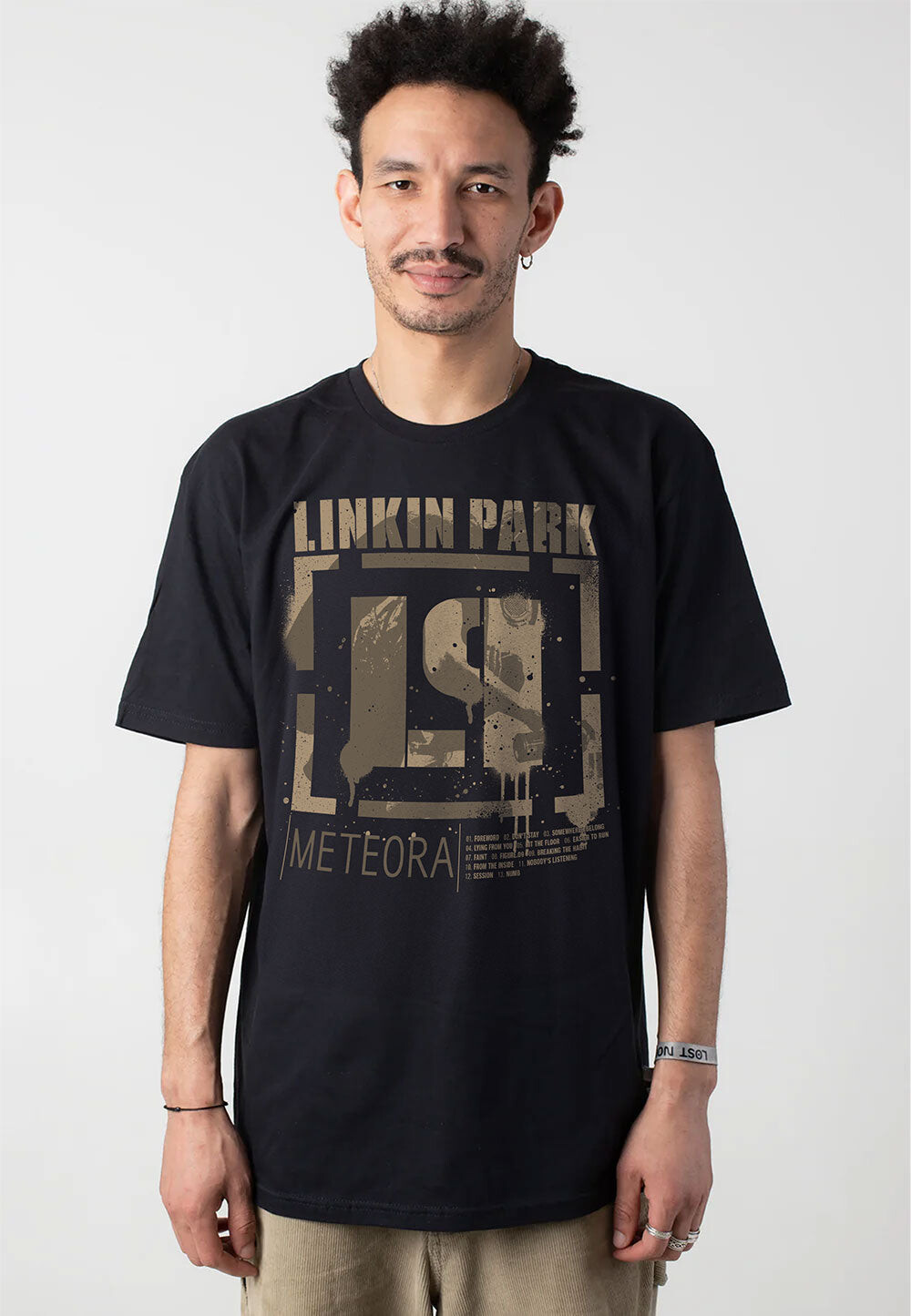 Linkin Park - Metro LP - T-Shirt - black - L - 100% Cotton,Jersey