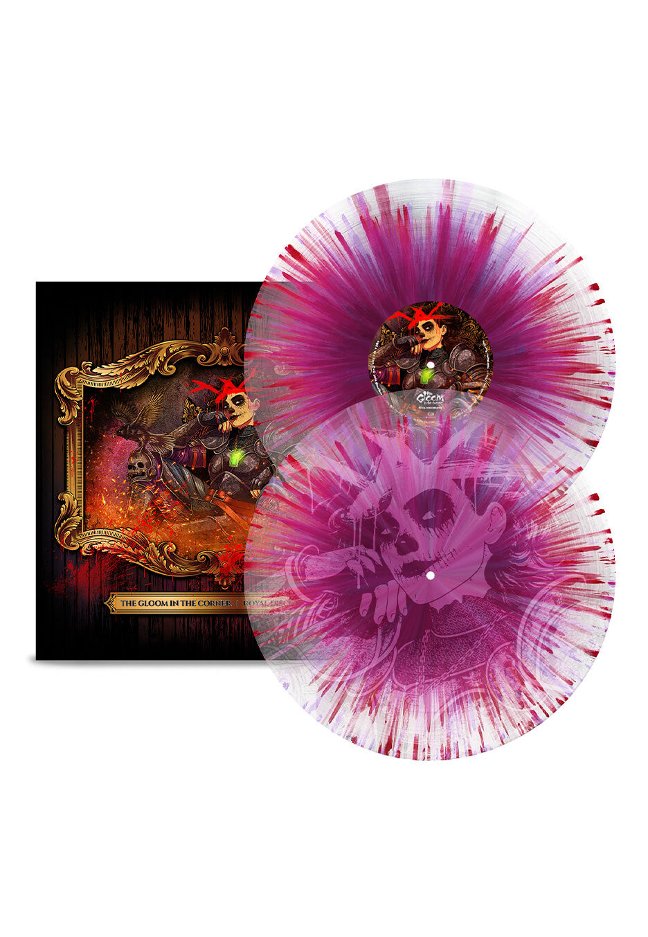 The Gloom In The Corner - Royal Discordance Clear w Purple/Red - Splattered 2 Vinyl