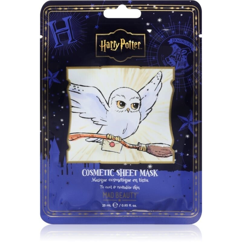 Mad Beauty Harry Potter Hedwig sheet mask with aloe vera 25 ml