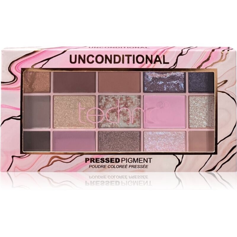 Technic Cosmetics Pressed Pigments eyeshadow palette shade Unconditional 30 g