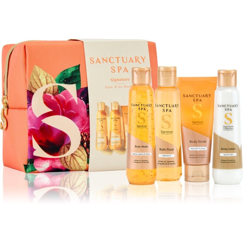 Sanctuary Spa Signature Collection gift set toiletry bag